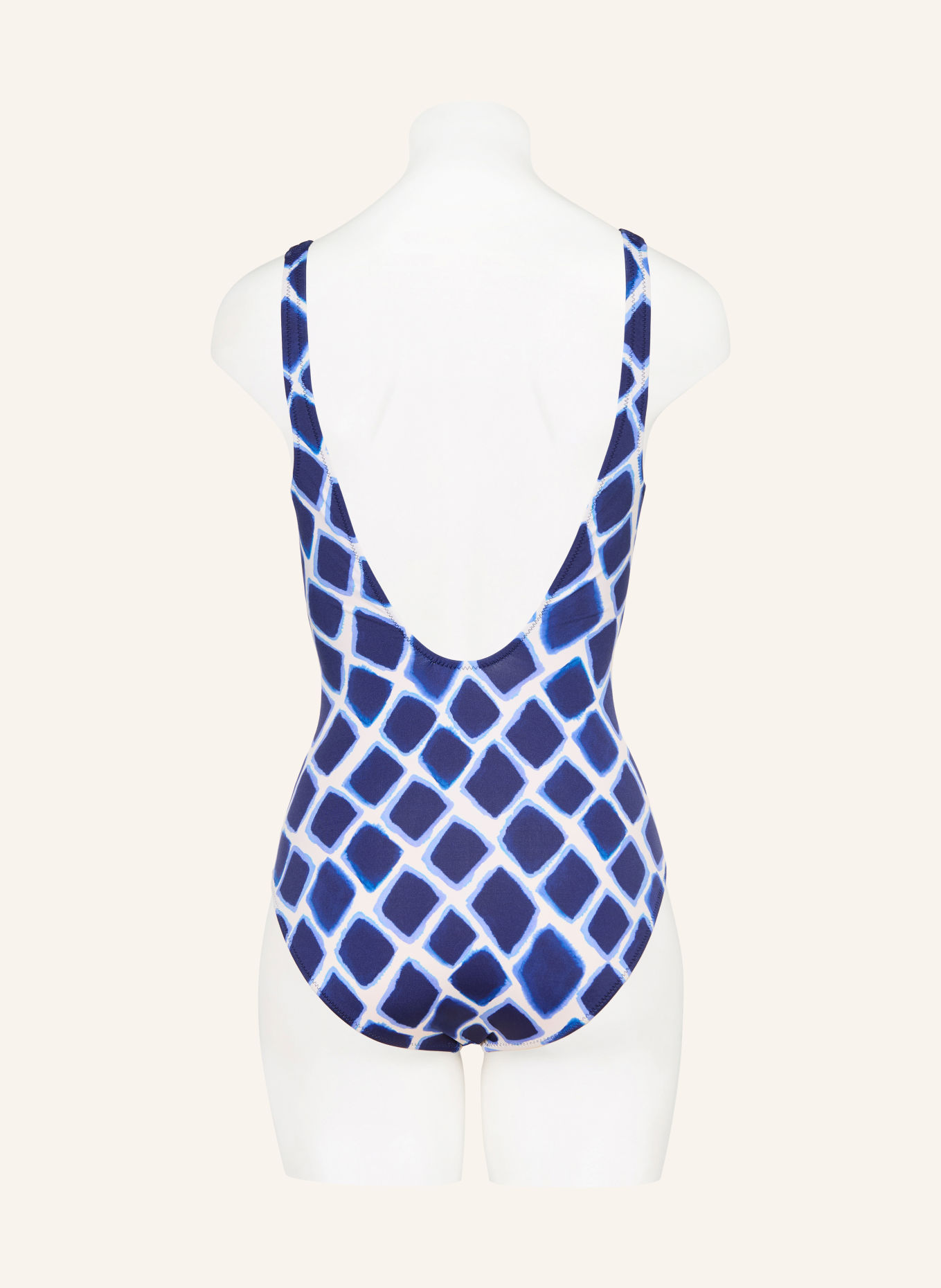 Charmline Badeanzug NAUTICAL RHYTHM im Shaping-Effekt: DUNKELBLAU / HELLBLAU / WEISS