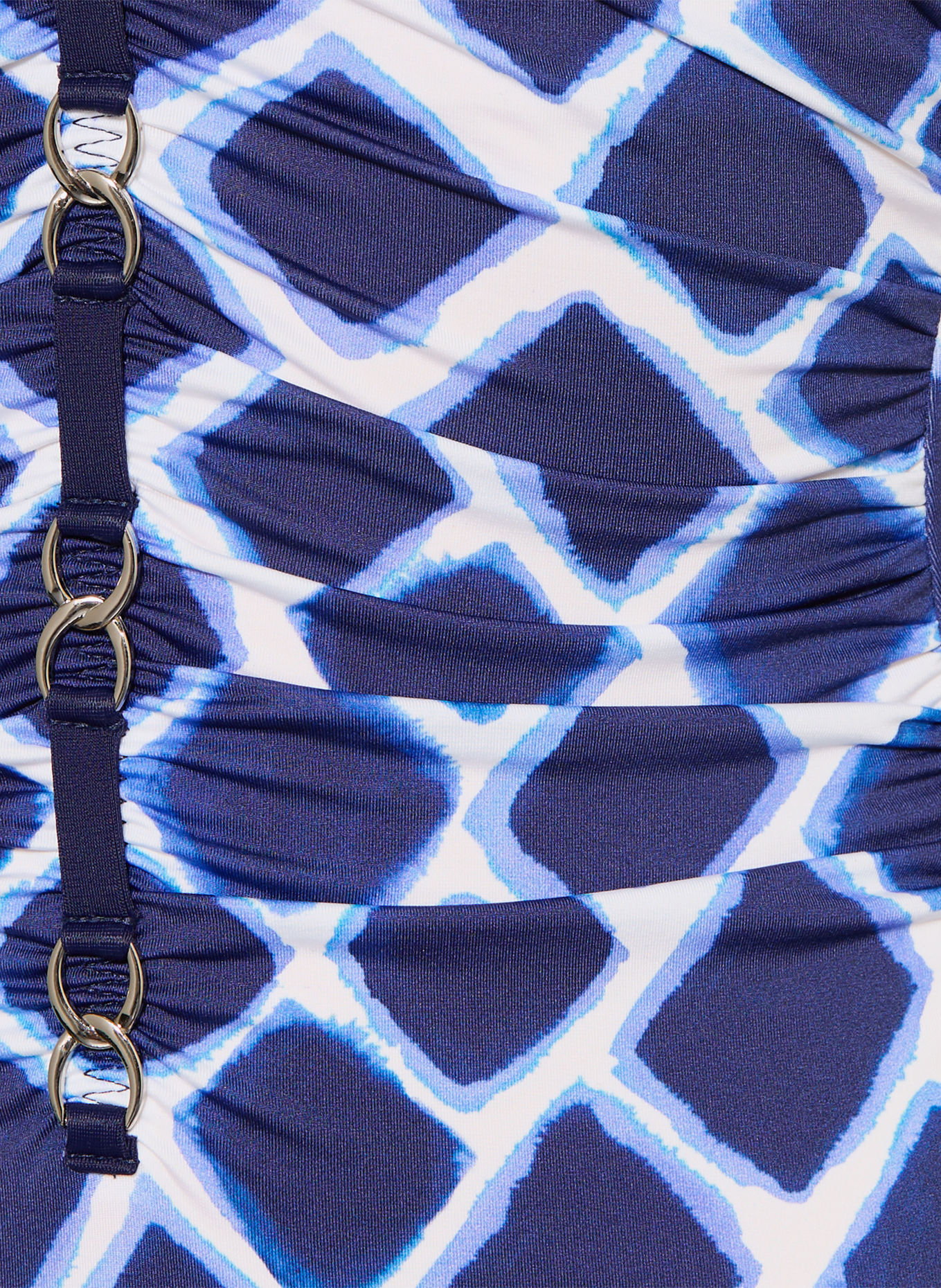 Charmline Badeanzug NAUTICAL RHYTHM im Shaping-Effekt: DUNKELBLAU / HELLBLAU / WEISS
