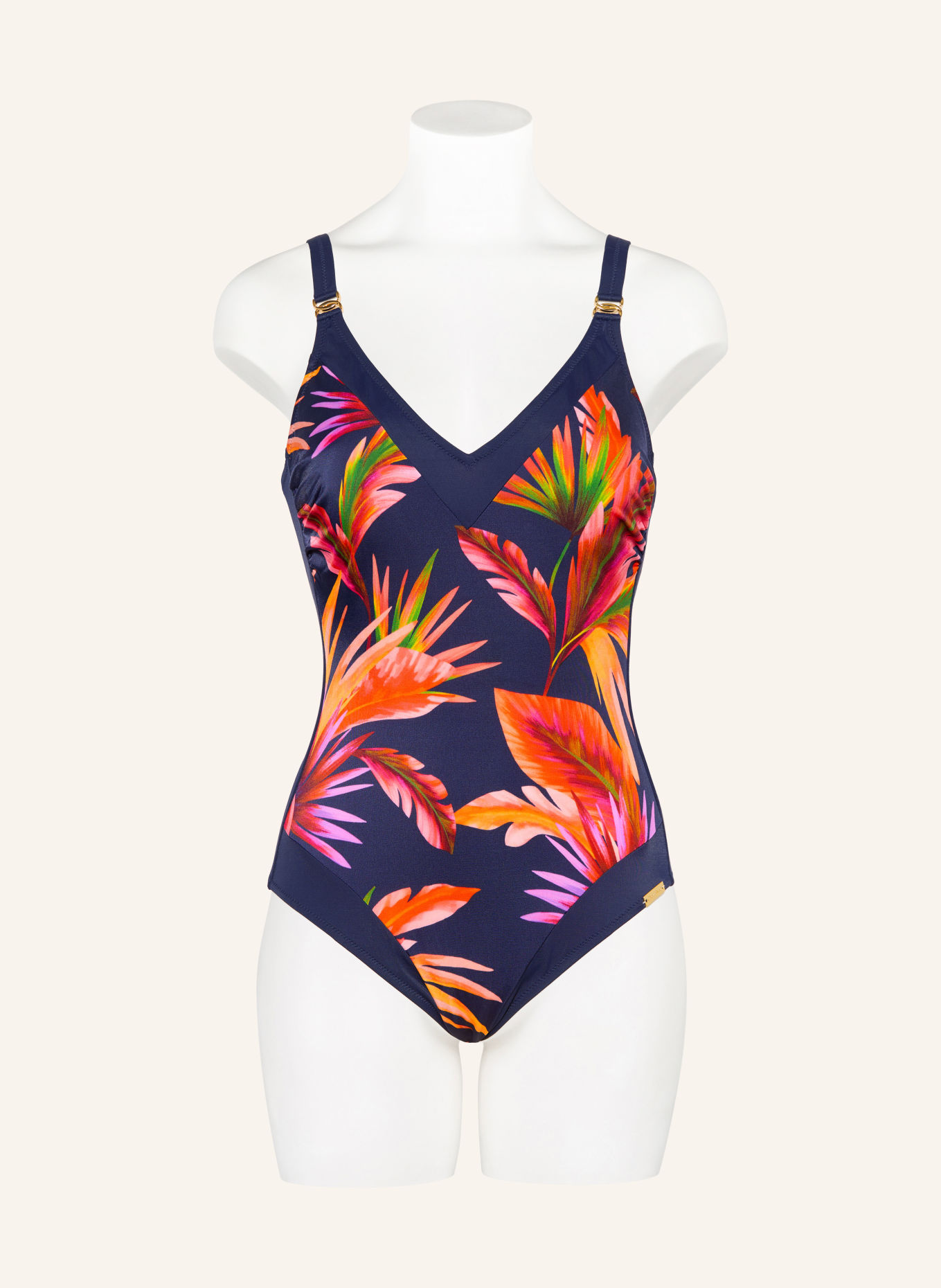 Charmline Plavky TROPIC VOYAGE s tvarujícím efektem: TMAVĚ MODRÁ / NEONOVĚ RŮŽOVÁ / NEONOVĚ ORANŽOVÁ