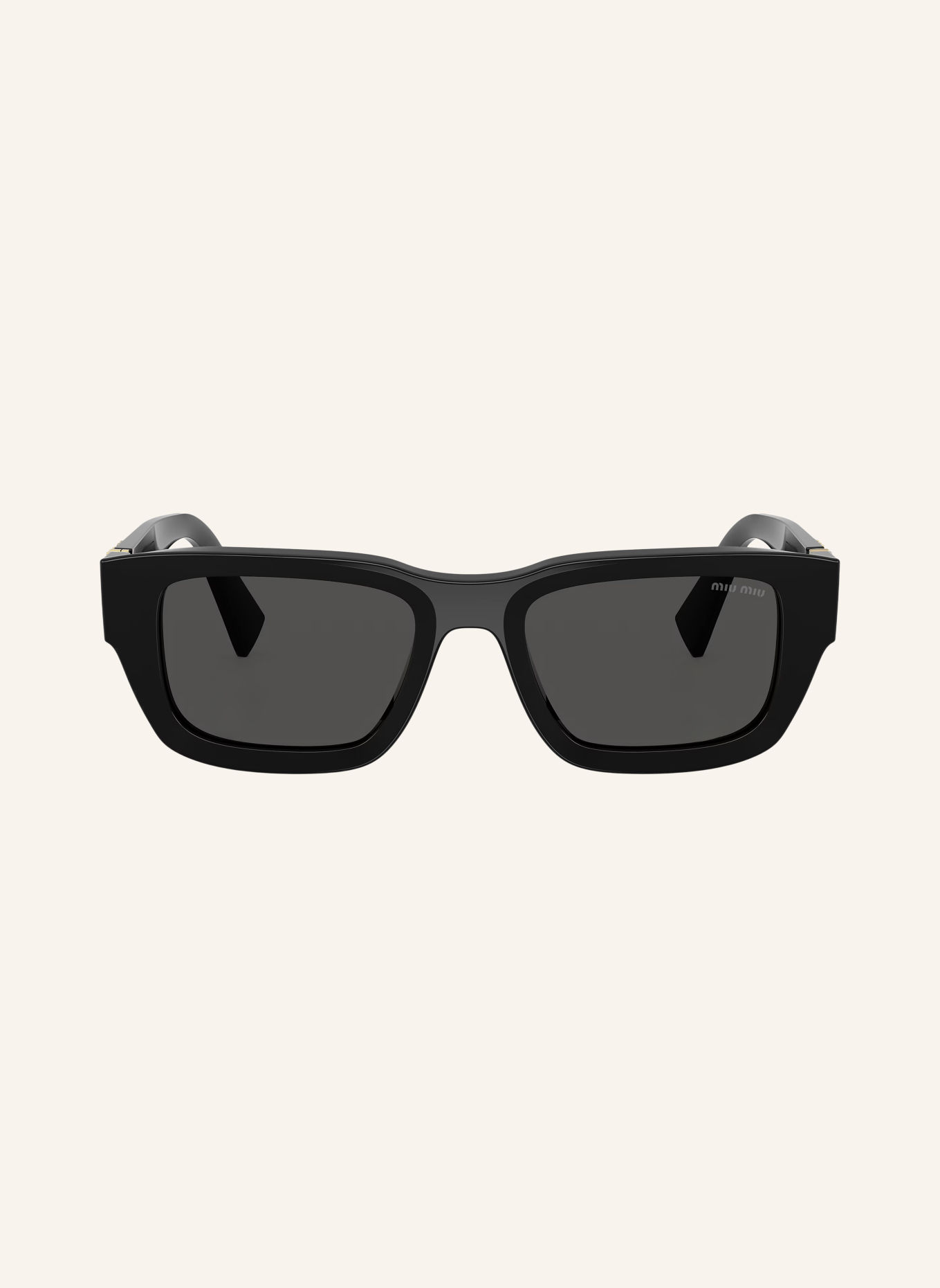 MIU MIU Okulary przeciwsłoneczne MU C04S: CZARNY/ CIEMNOSZARY