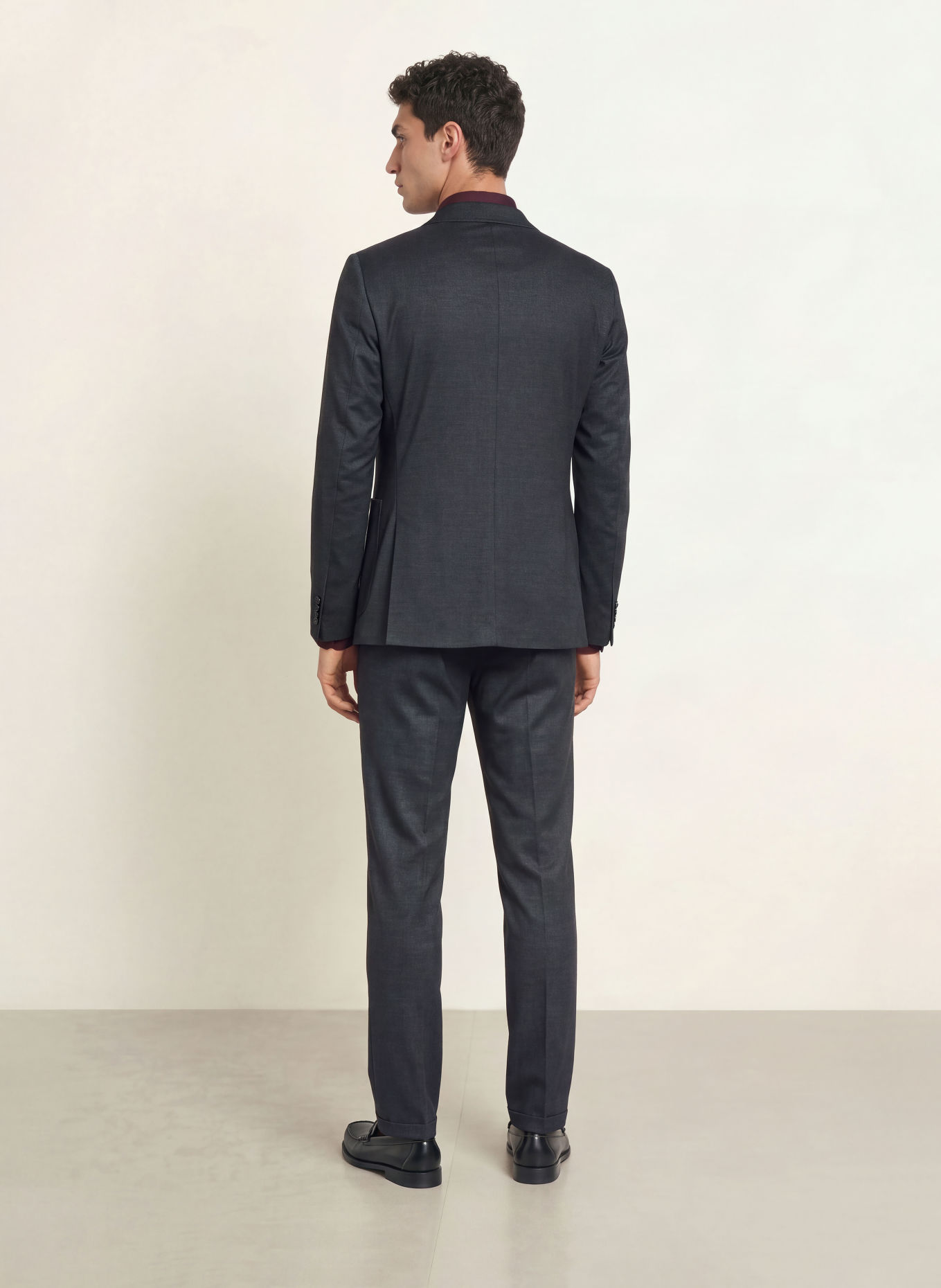 CG - CLUB of GENTS Anzughose CG Orlando Relaxed Fit aus Jersey: 63 DUNKELBLAU