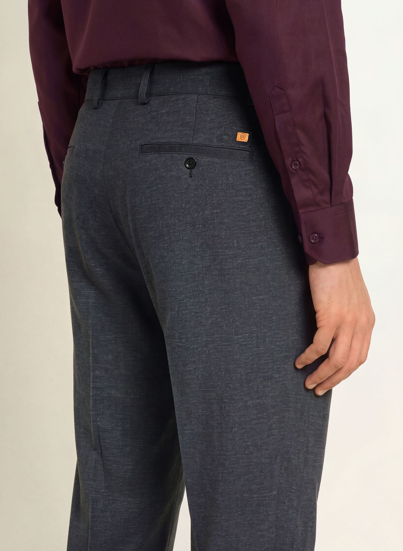 CG - CLUB of GENTS Anzughose CG Orlando Relaxed Fit aus Jersey: 63 DUNKELBLAU