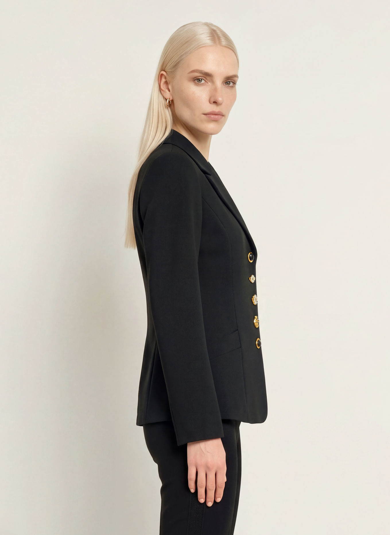 Joseph Ribkoff Blazer: SCHWARZ