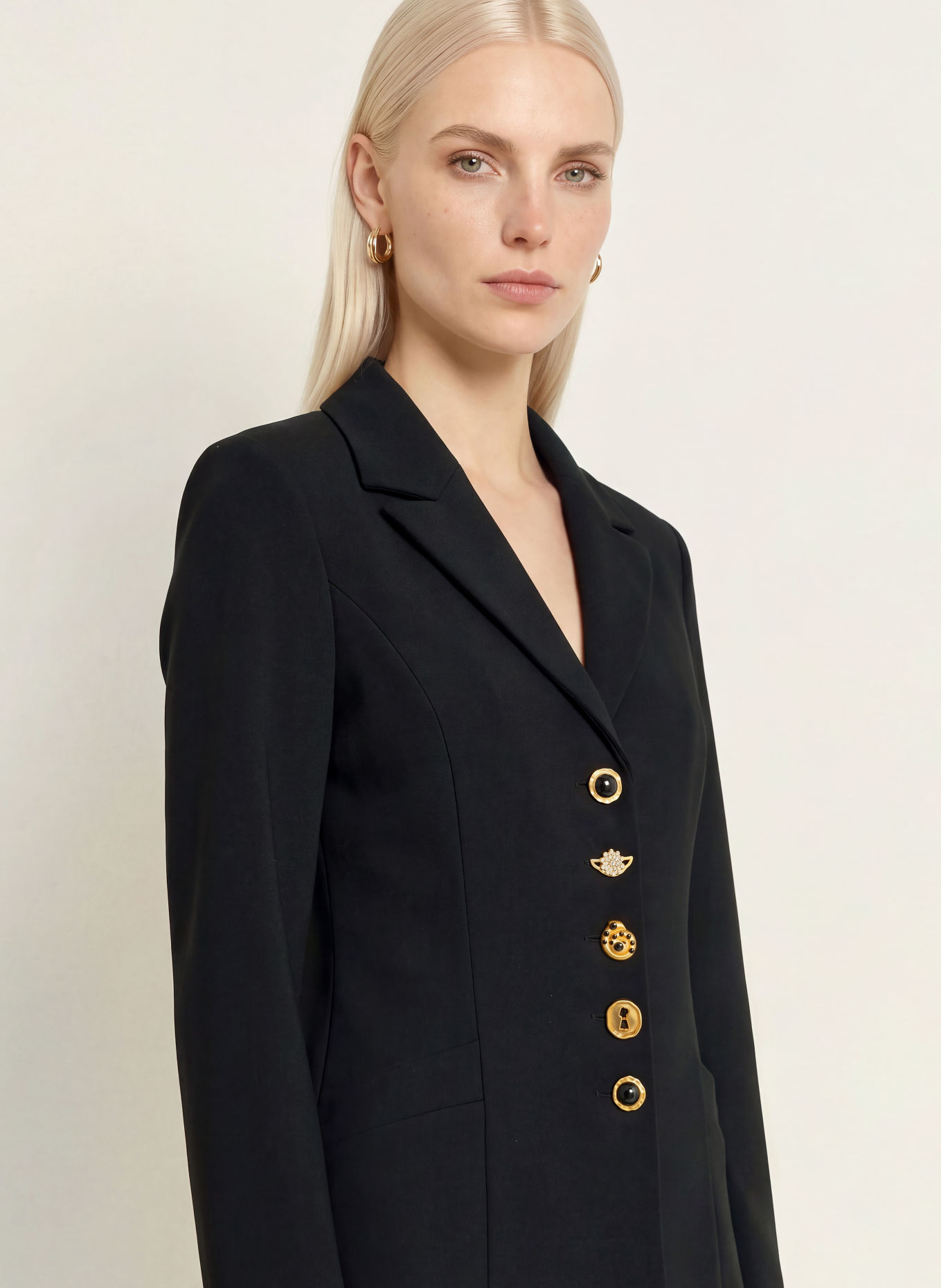 Joseph Ribkoff Blazer: SCHWARZ