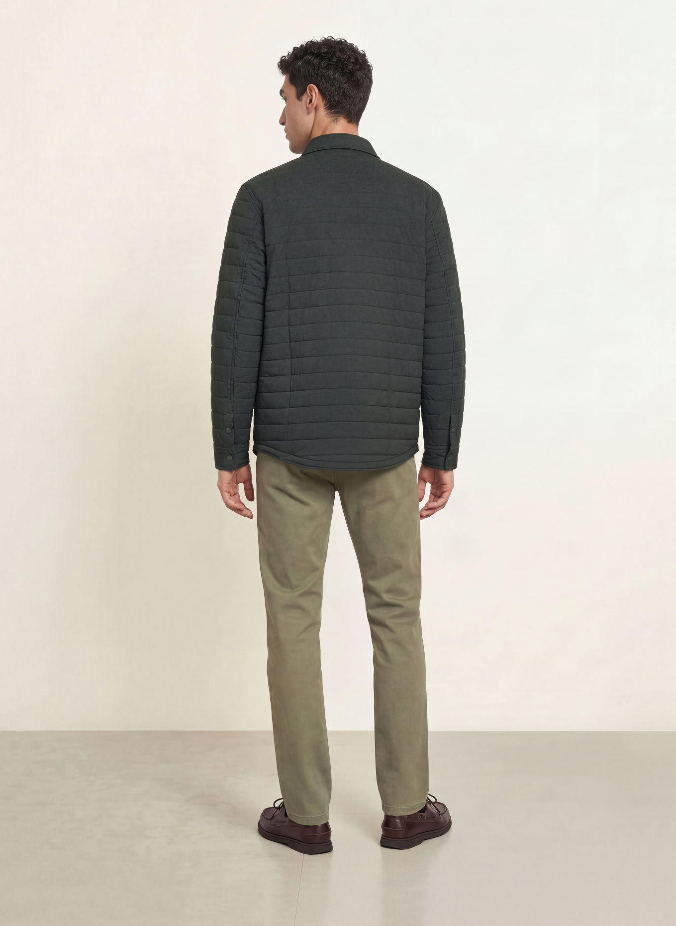 FAHERTY Steppjacke HORIZON: DUNKELGRAU