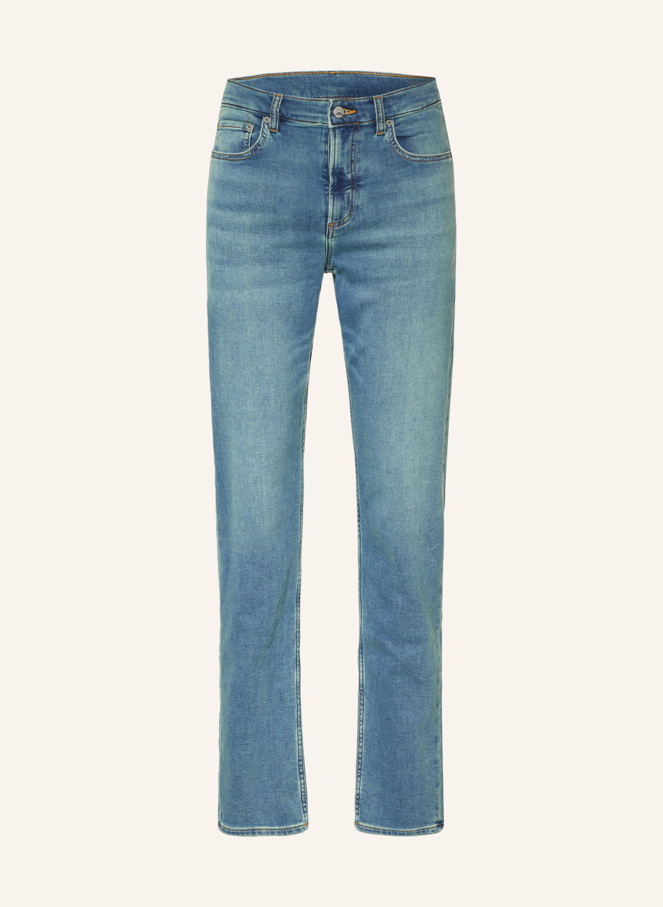 FAHERTY Tailored-Fit Jeans: IOC INDIGO OCEAN WASH