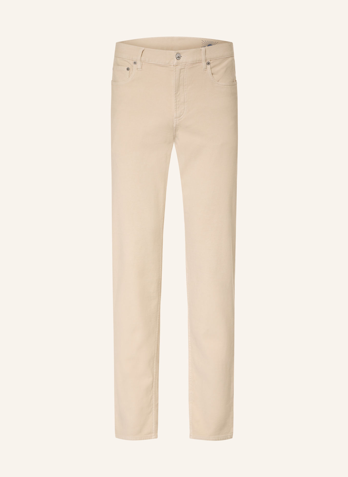 FAHERTY Hose TERRY Tailored Fit: BEIGE