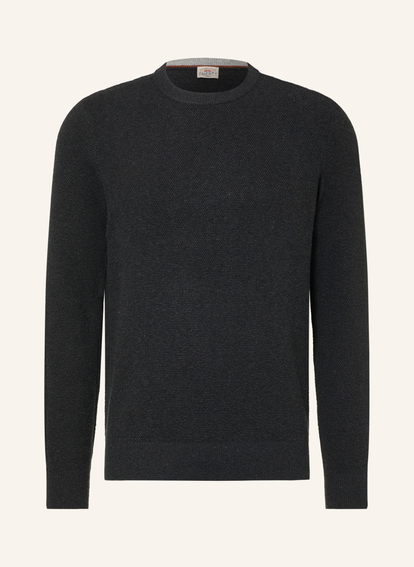 FAHERTY Pullover JACKSON: SCHWARZ