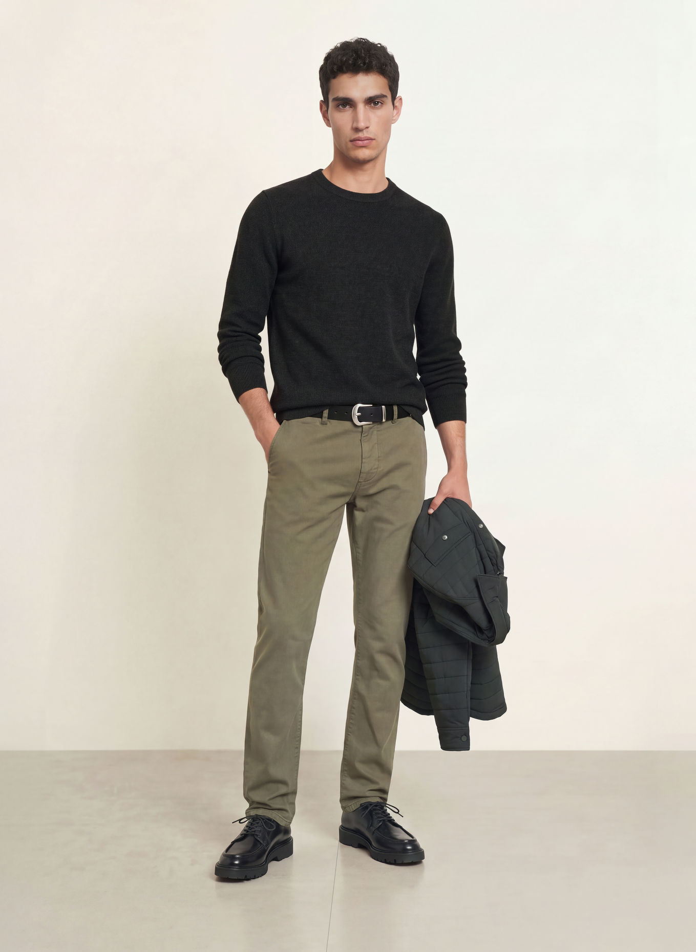 FAHERTY Pullover JACKSON: SCHWARZ