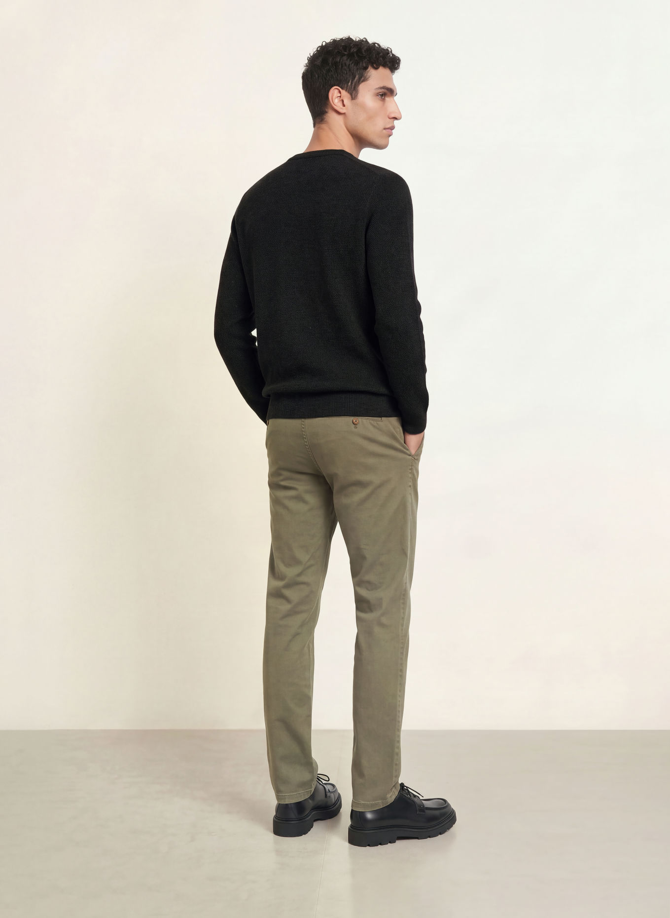 FAHERTY Pullover JACKSON: SCHWARZ