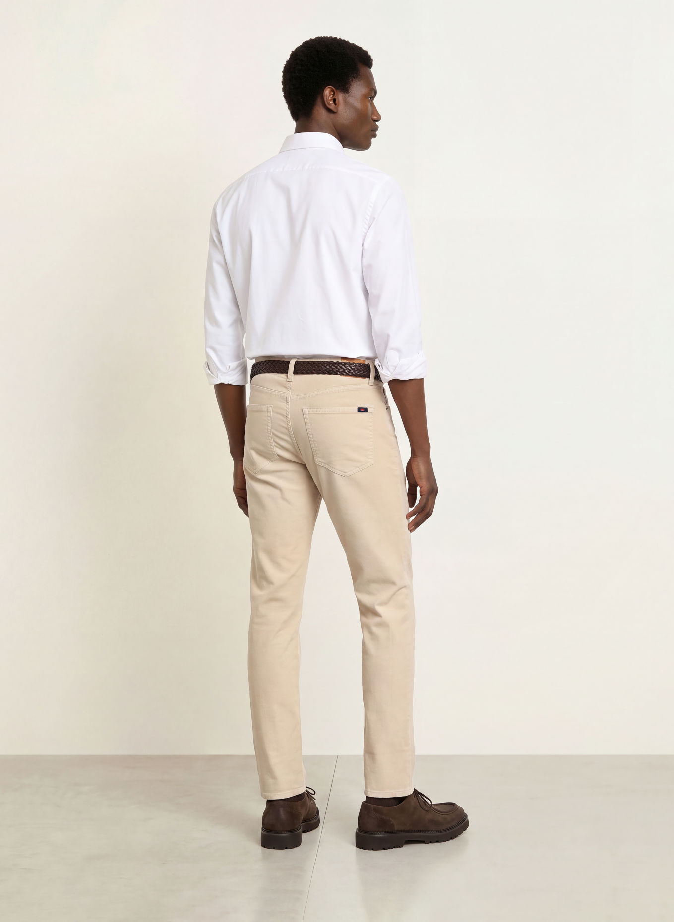 FAHERTY Hemd MOVEMENT Slim Fit: WEISS