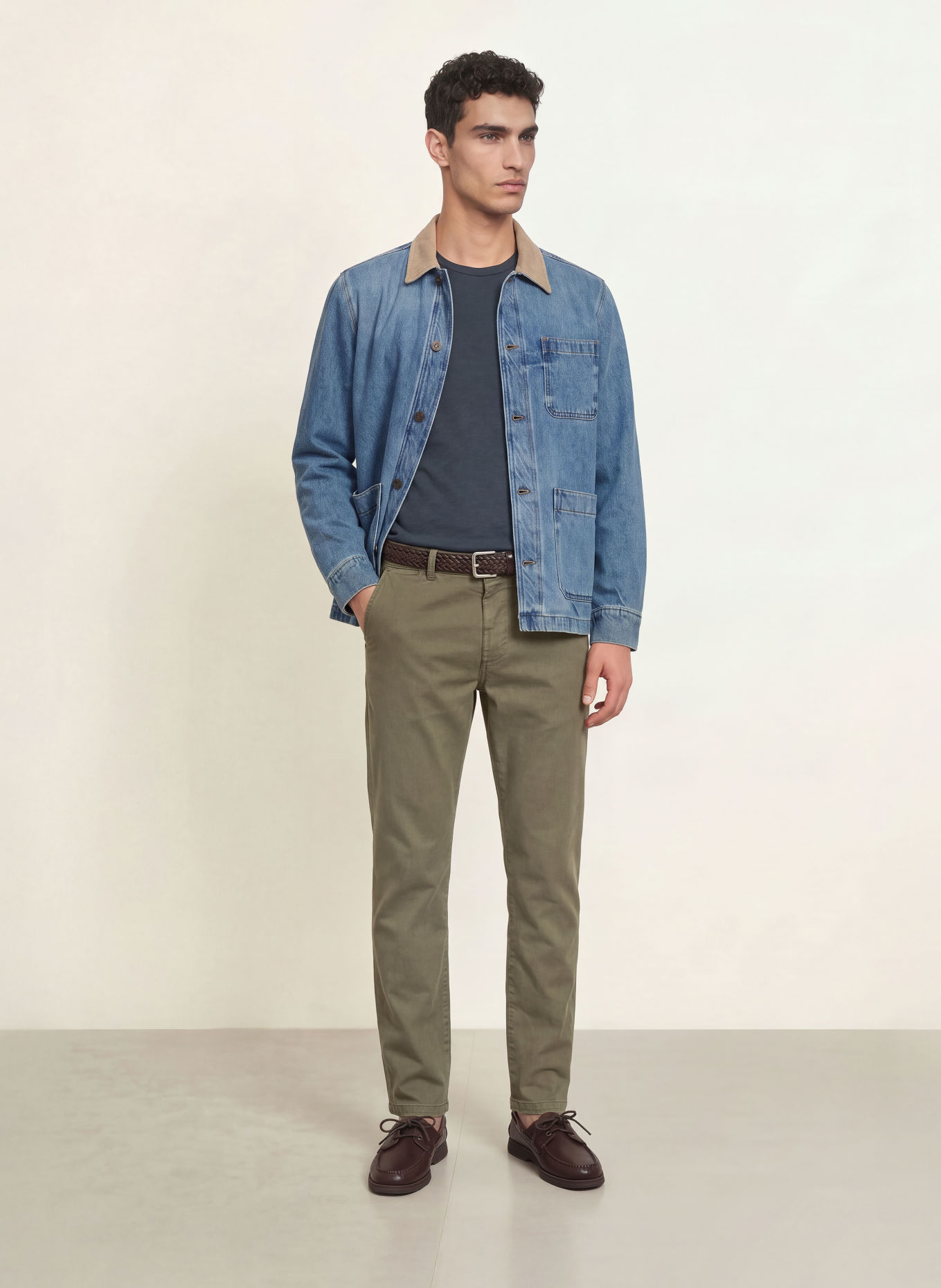 FAHERTY Chino COASTLINE Slim Fit: OLIV