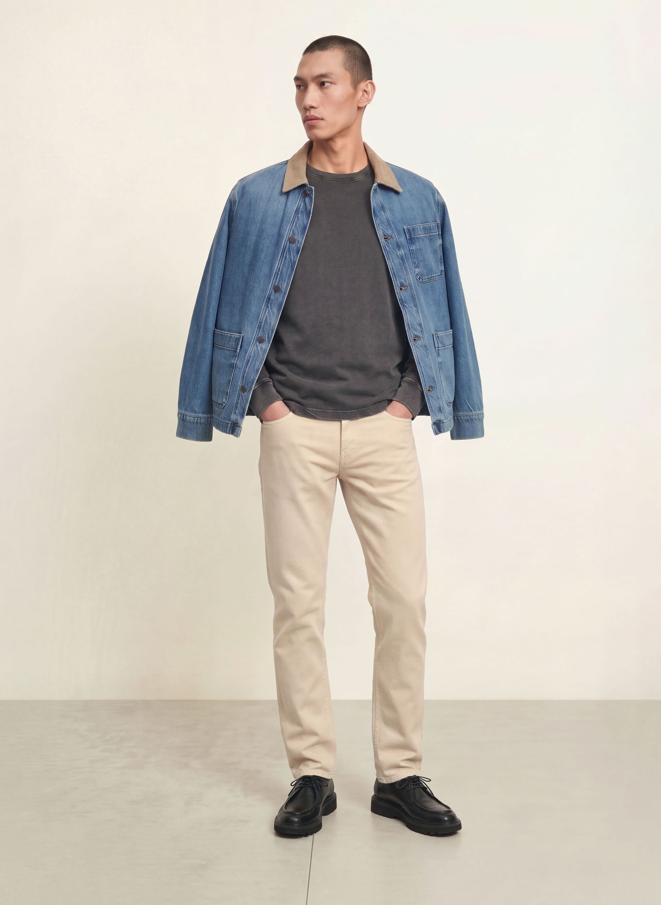 FAHERTY Long-sleeve shirt: DARK GRAY