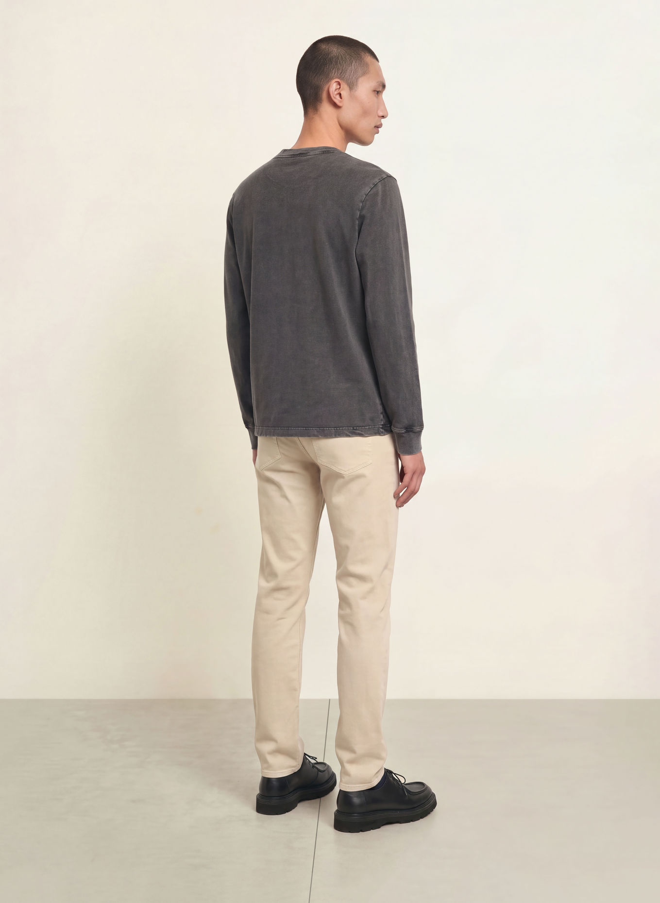FAHERTY Long-sleeve shirt: DARK GRAY