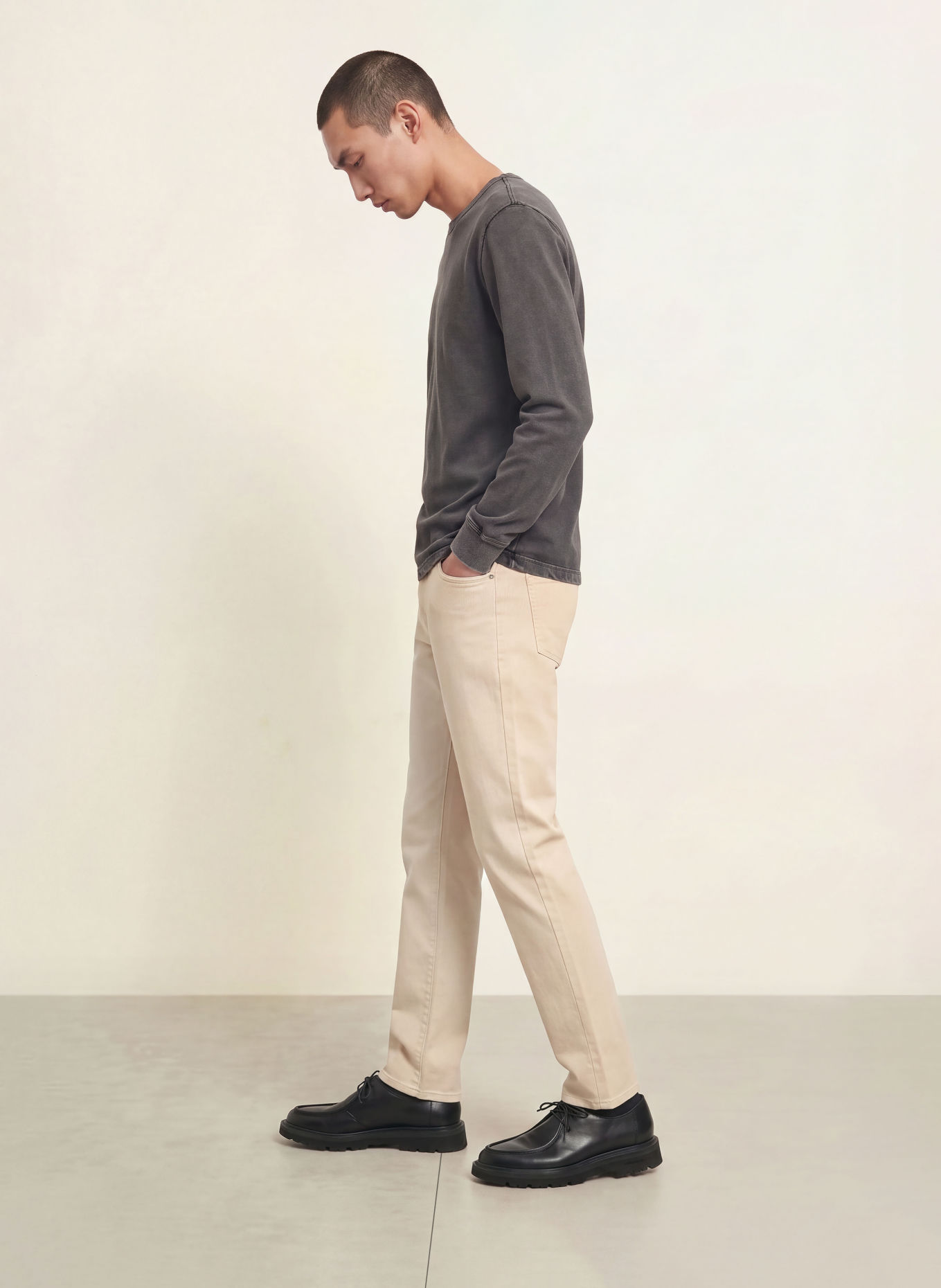 FAHERTY Long-sleeve shirt: DARK GRAY