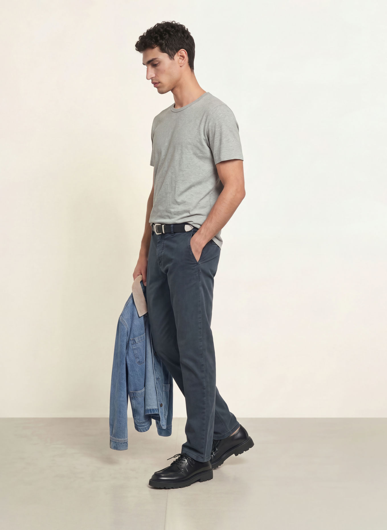 FAHERTY T-Shirt: GRAU