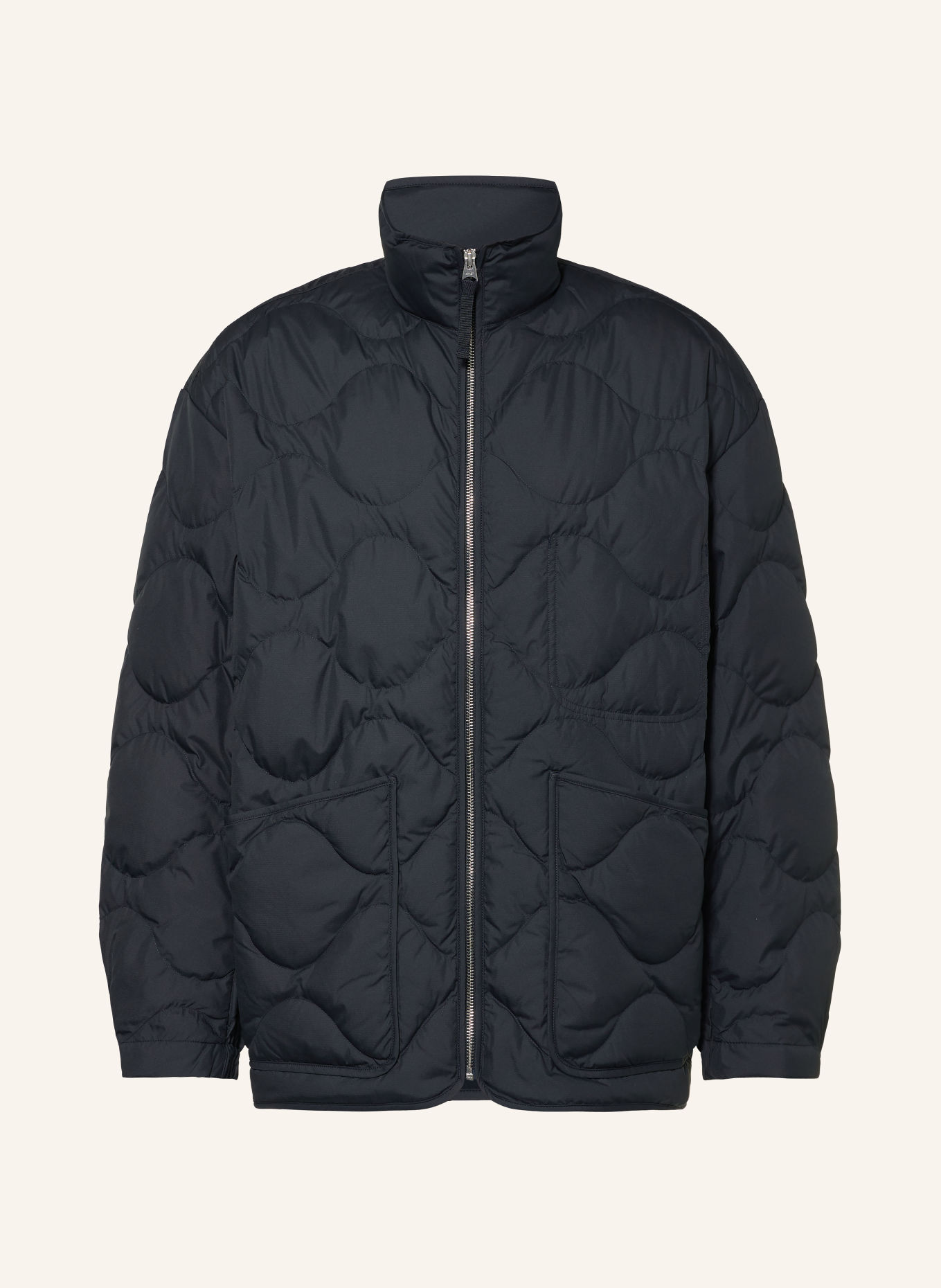 ARKET Lightweight down jacket: DARK BLUE