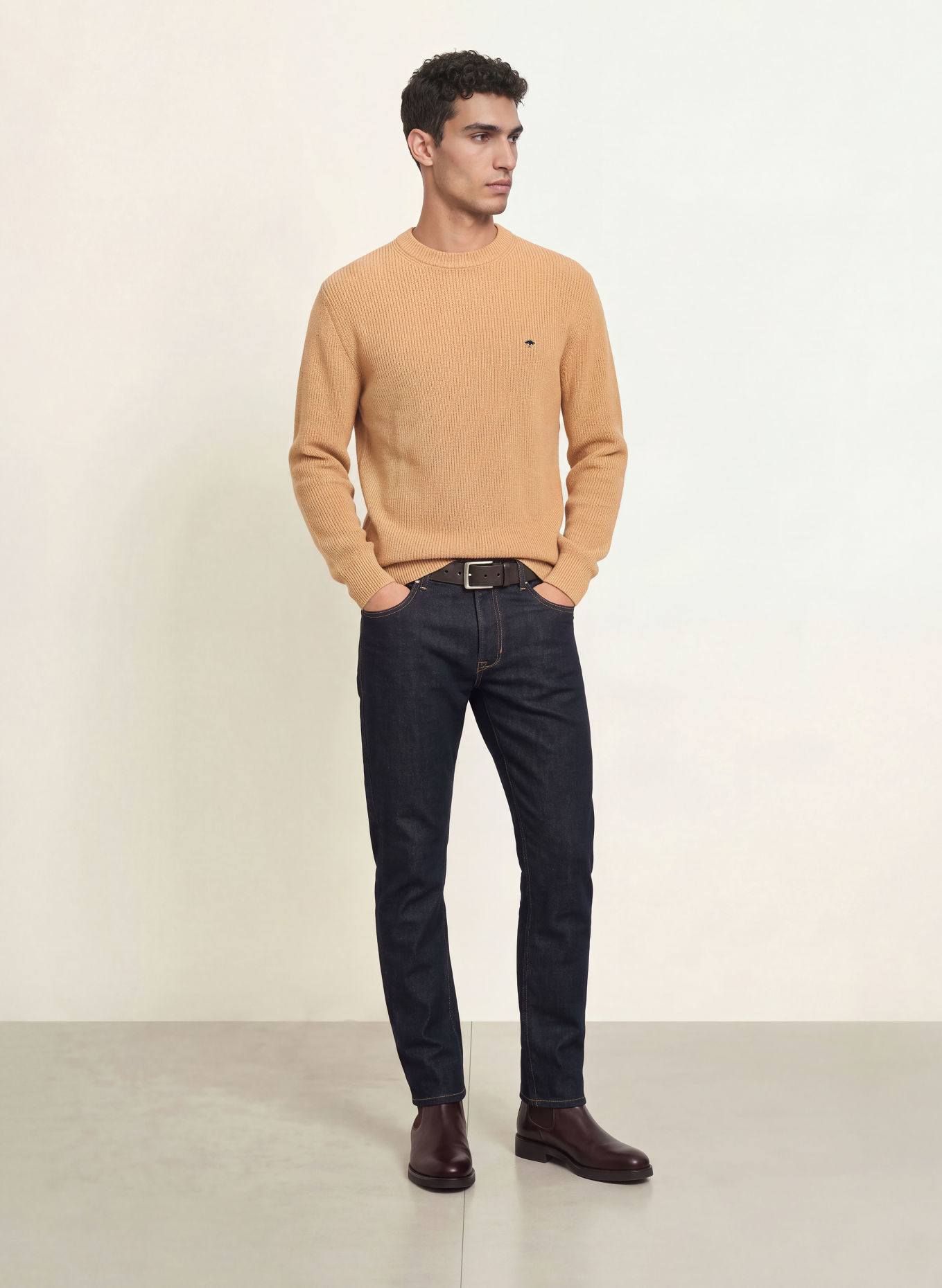 FYNCH-HATTON Sweater: BEIGE