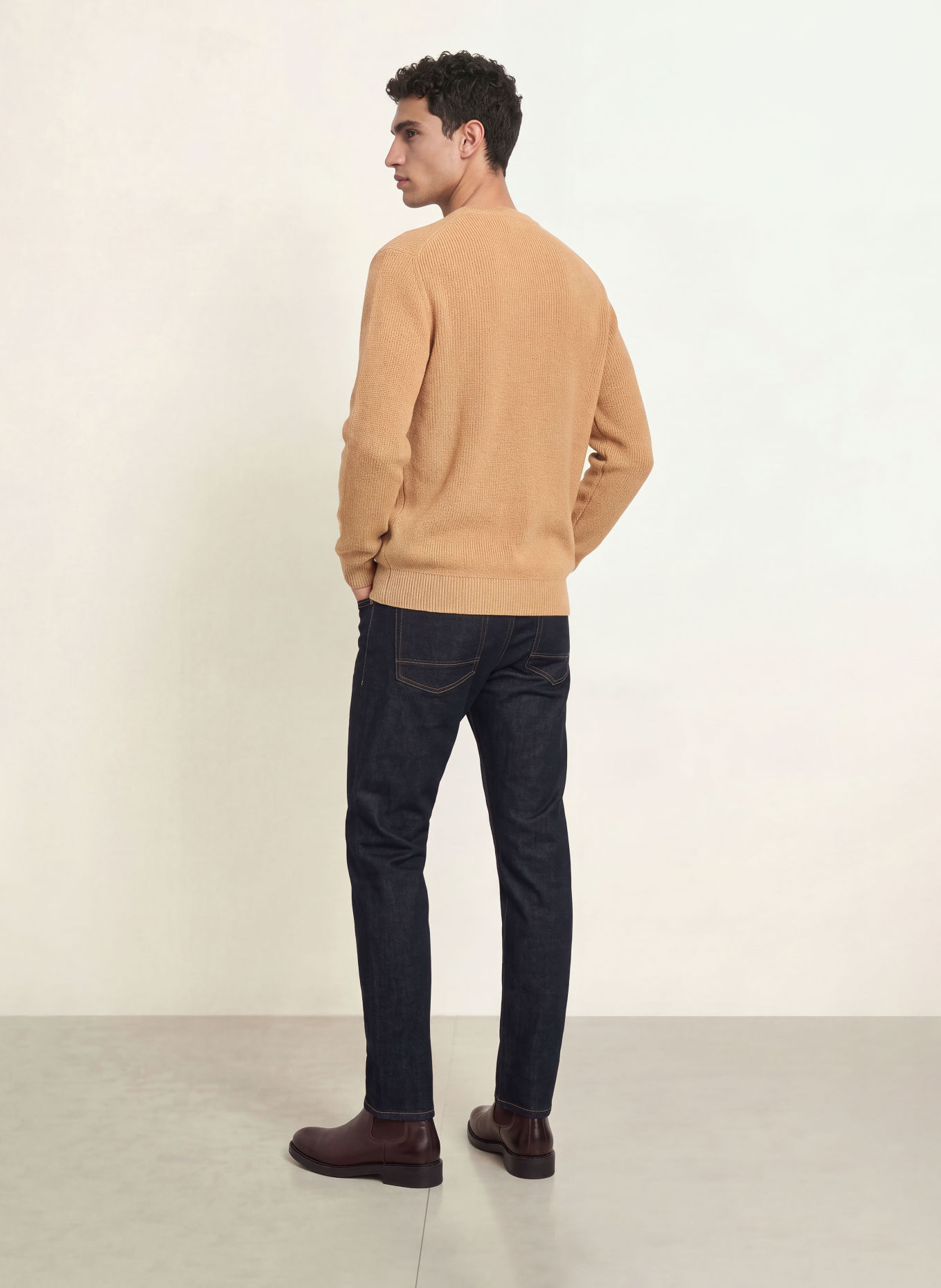 FYNCH-HATTON Sweater: BEIGE