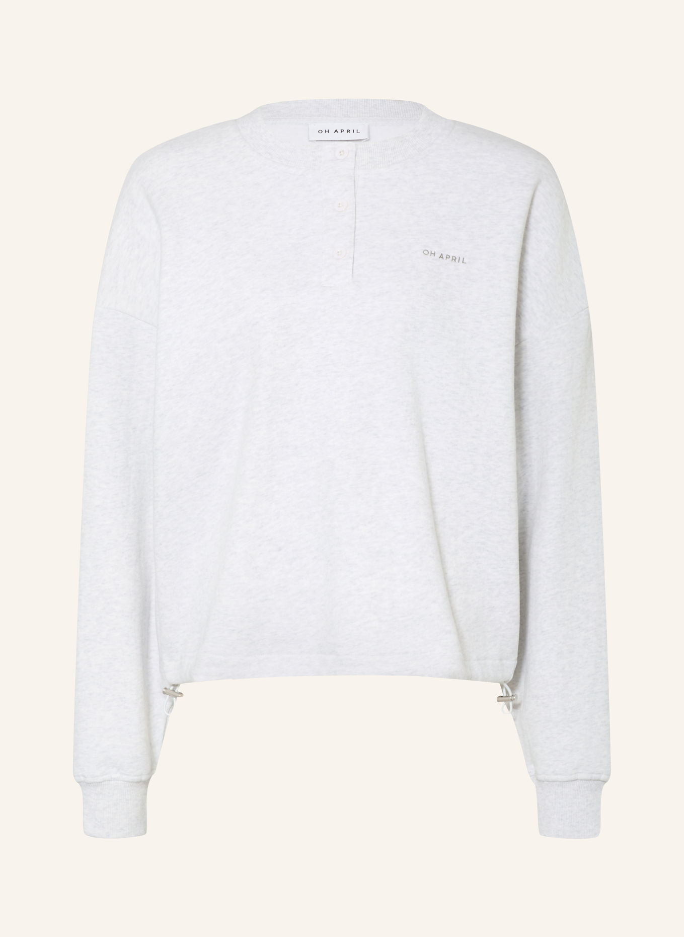 OH APRIL Sweatshirt AVEN: GRIS CLAIR