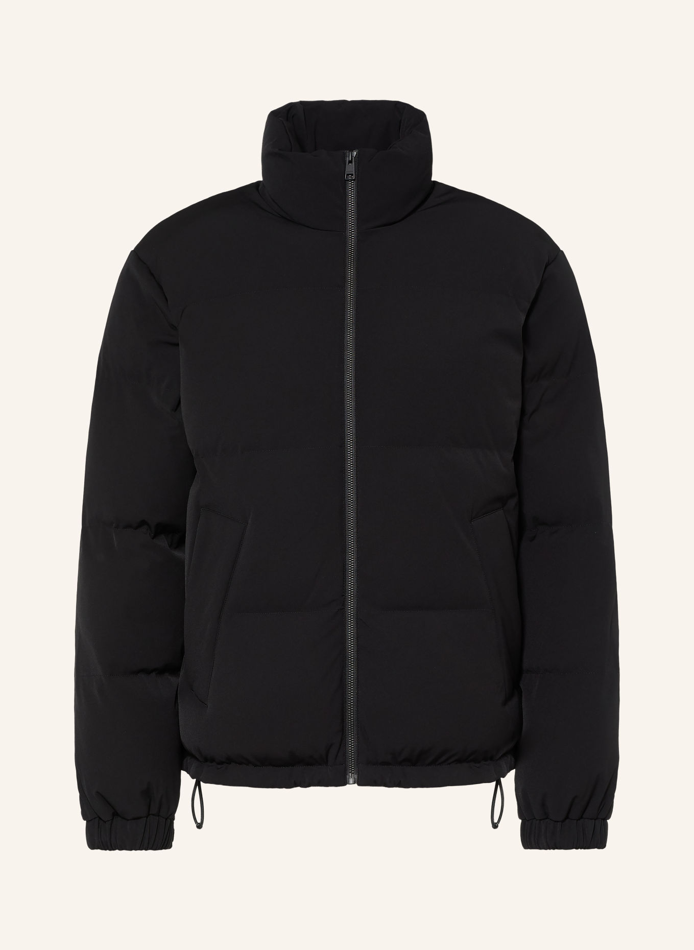SANDRO Steppjacke: SCHWARZ