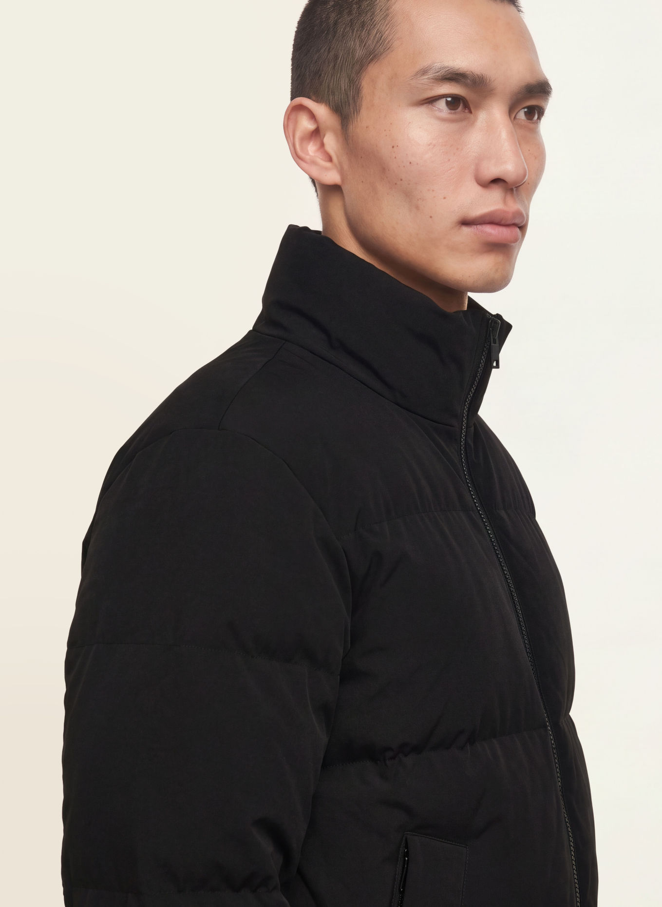 SANDRO Steppjacke: SCHWARZ