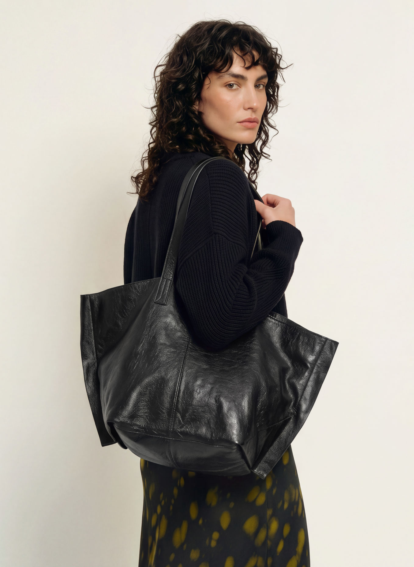 ALLSAINTS LUTECE Shoppers: BLACK