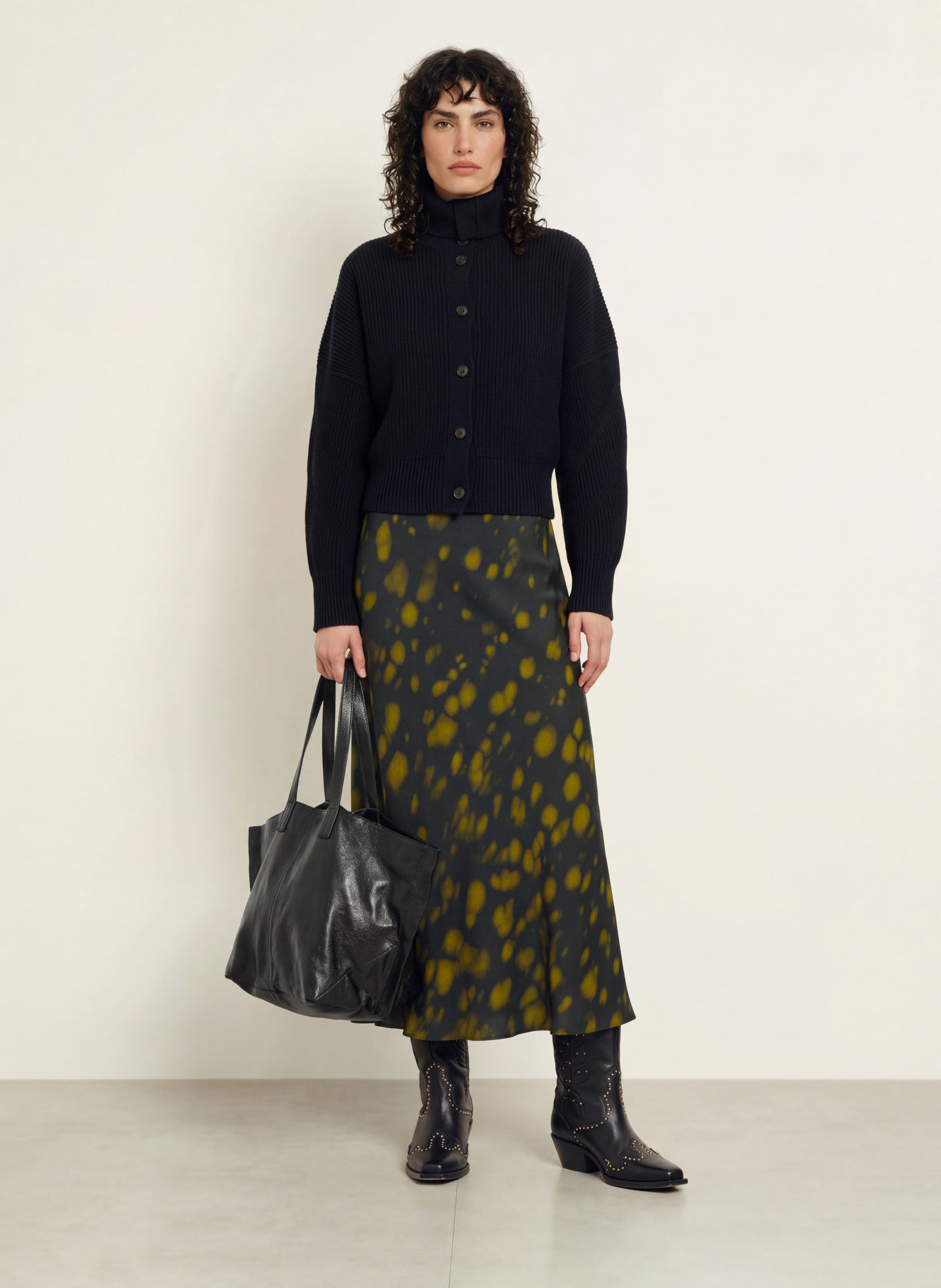 ALLSAINTS LUTECE Shoppers: BLACK