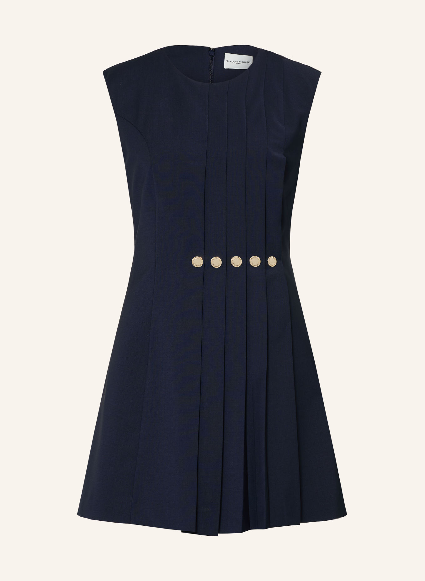 CLAUDIE PIERLOT Kleid: DUNKELBLAU