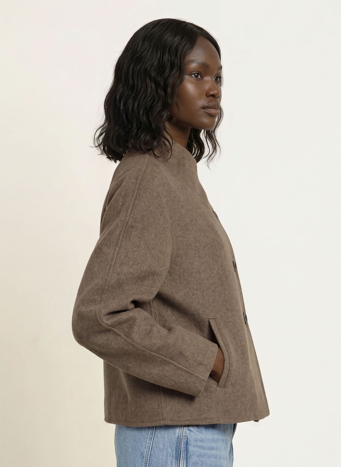 ba&sh Jacke KEMELIA: BRAUN