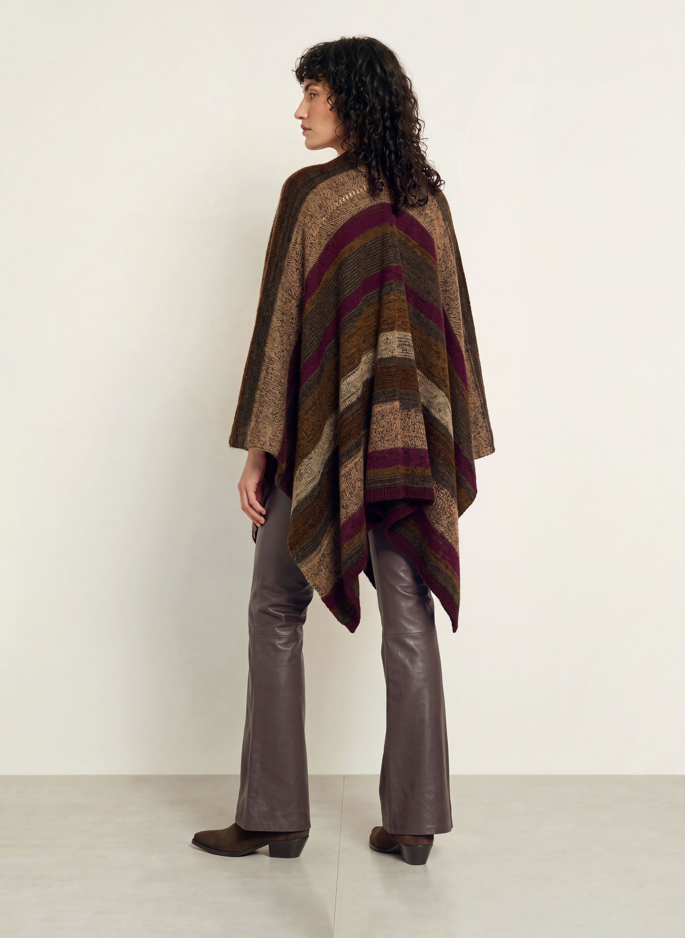 ba&sh Cape PERROS: BRAUN / BEIGE / SCHWARZ
