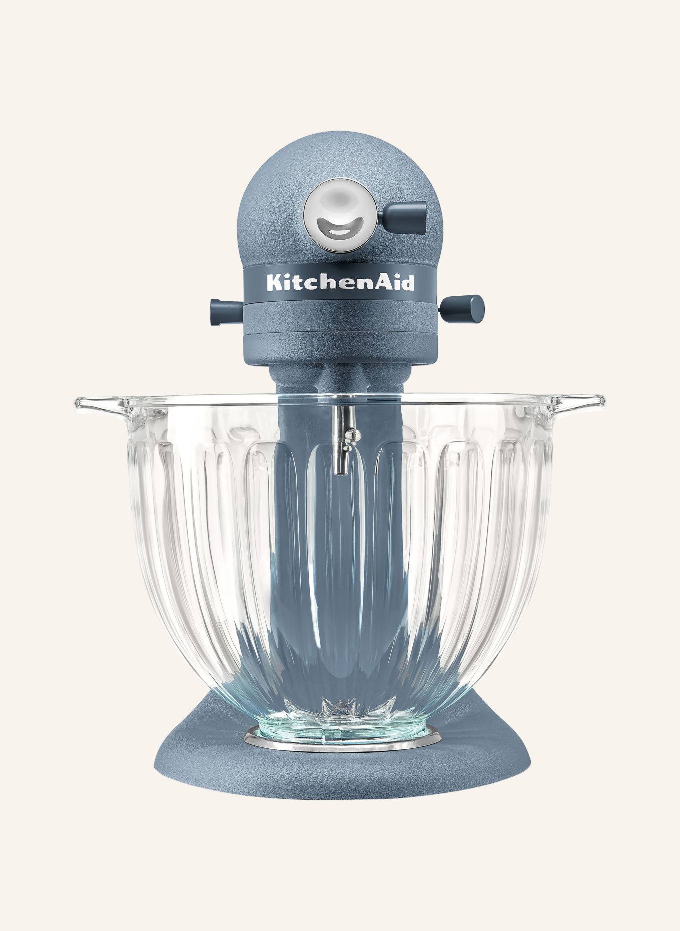 KitchenAid Küchenmaschine ARTISAN LUMINAIRE: BLAUGRAU / SILBER