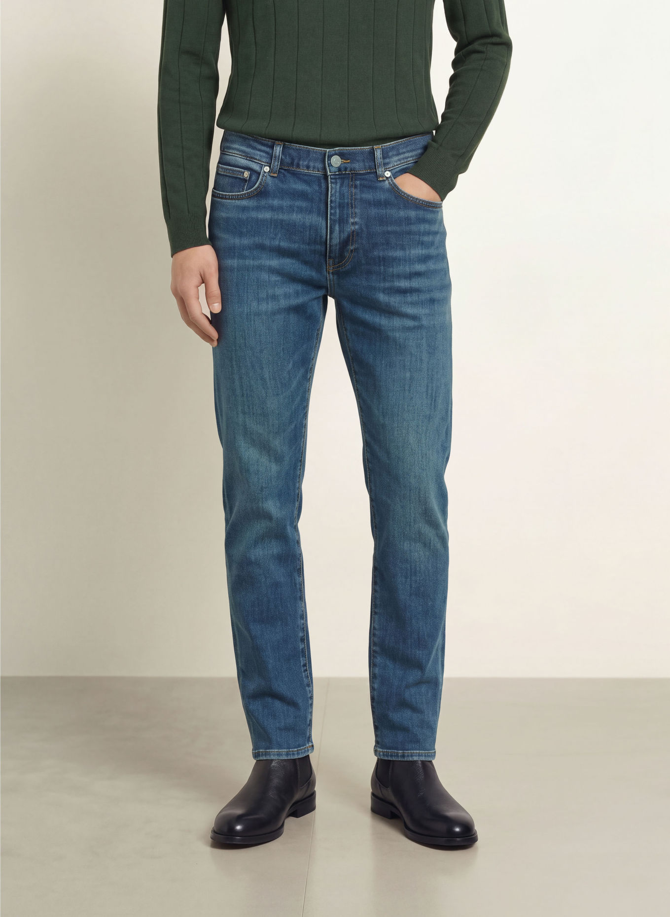 REISS Blugi FLOYD Slim Fit: 45 BLUE WASH