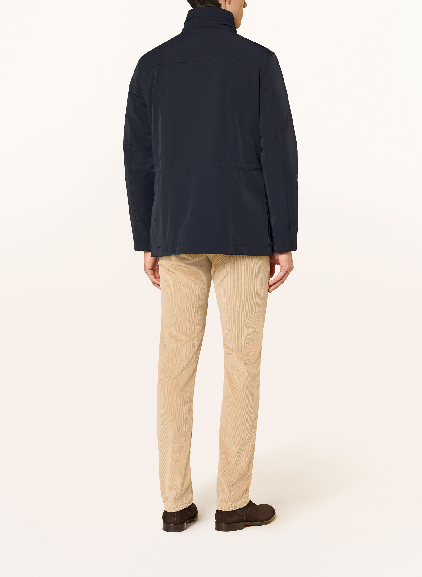 REISS Fieldjacket GLICK mit herausnehmbarer Blende: DUNKELBLAU