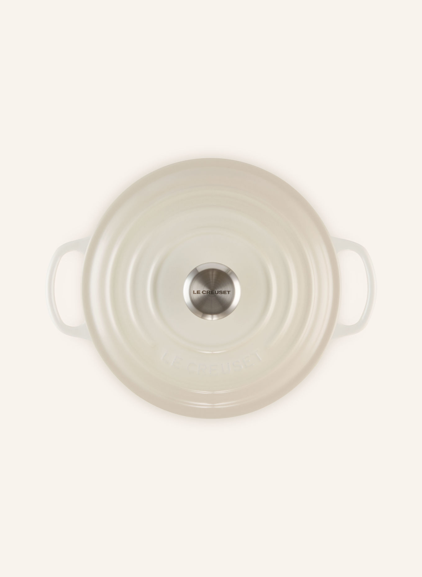 LE CREUSET SIGNATURE Roasting Pan: MERINGUE