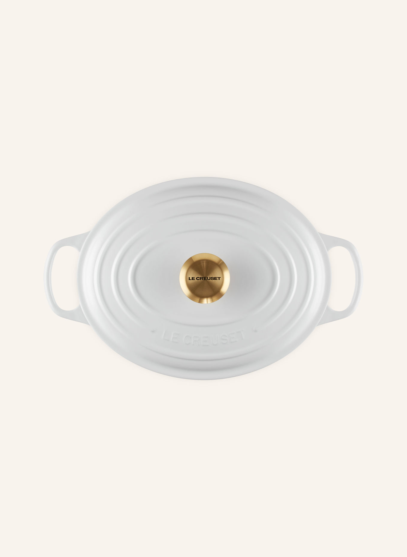LE CREUSET Cocotte SIGNATURE: WHITE