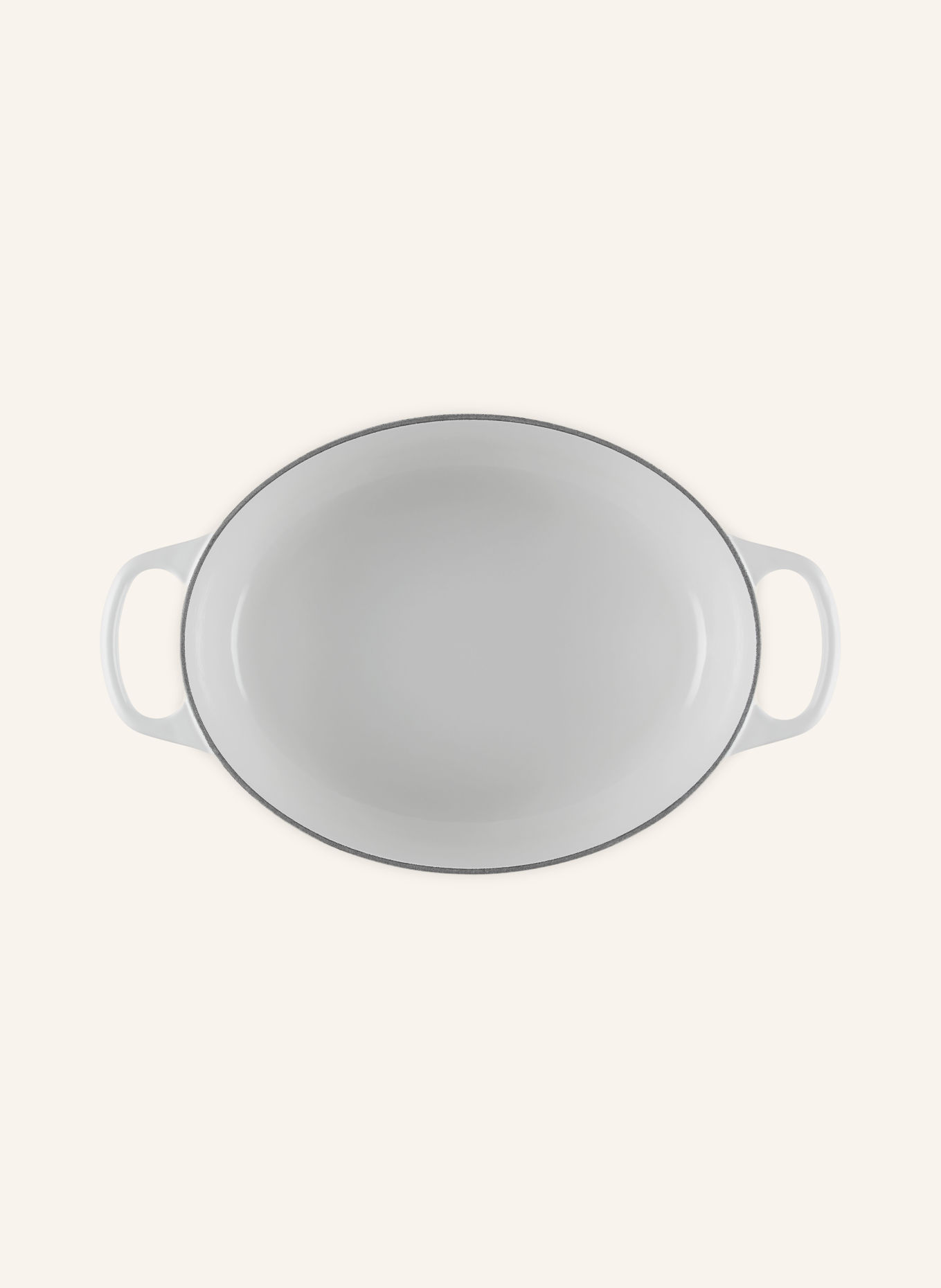 LE CREUSET Cocotte SIGNATURE: WHITE