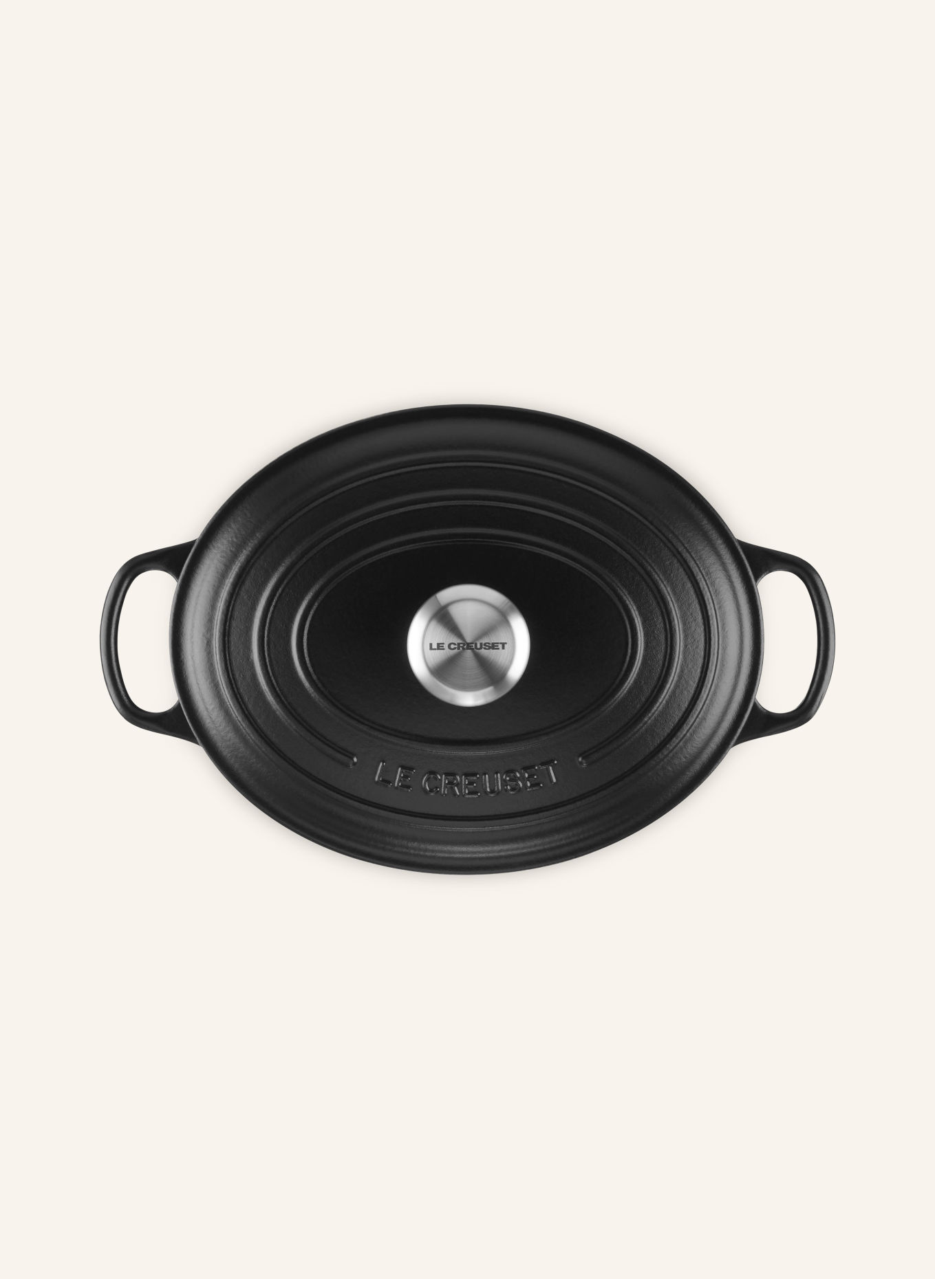 LE CREUSET SIGNATURE Roasting Pan: MATTE BLACK