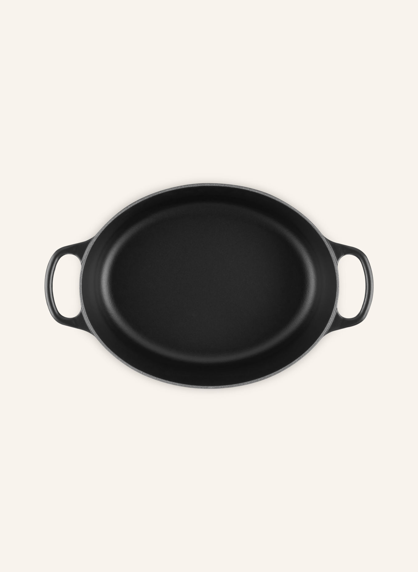LE CREUSET SIGNATURE Roasting Pan: MATTE BLACK