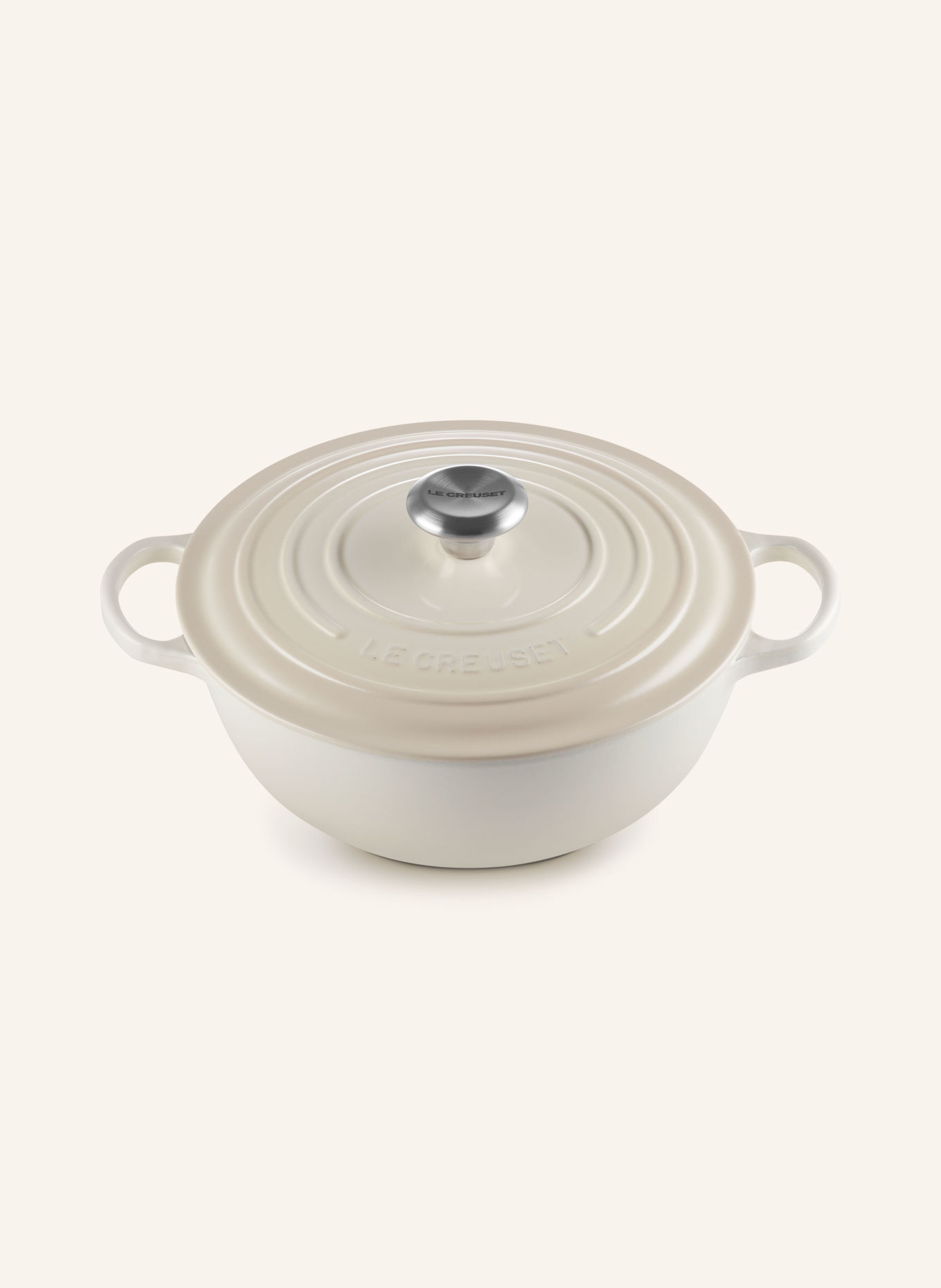 LE CREUSET LA MARMITE SIGNATURE Roasting pan: MERINGUE