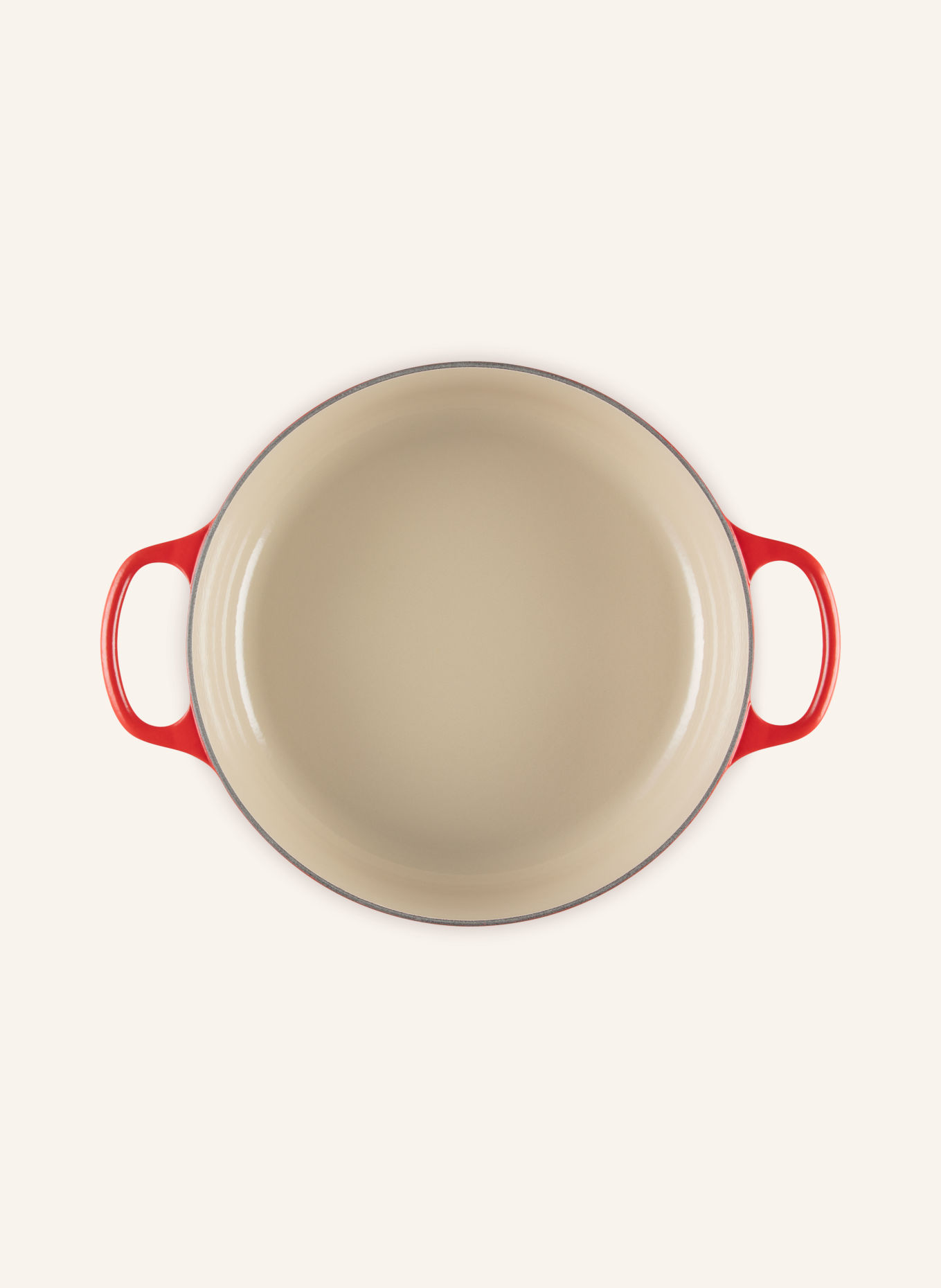 LE CREUSET SIGNATURE Gourmet Roasting Pan: CERISE