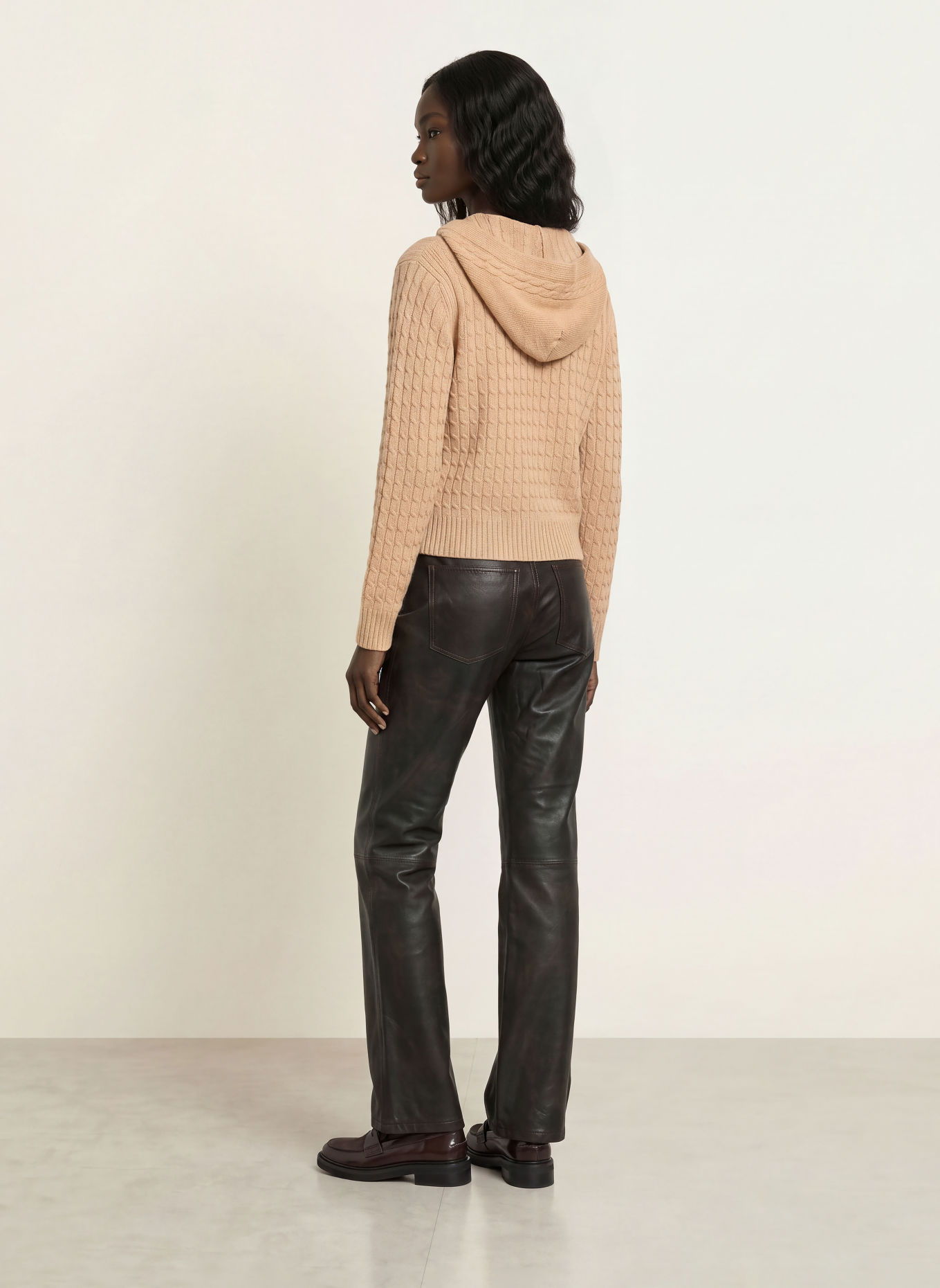 maje Strickjacke: BEIGE / GOLD