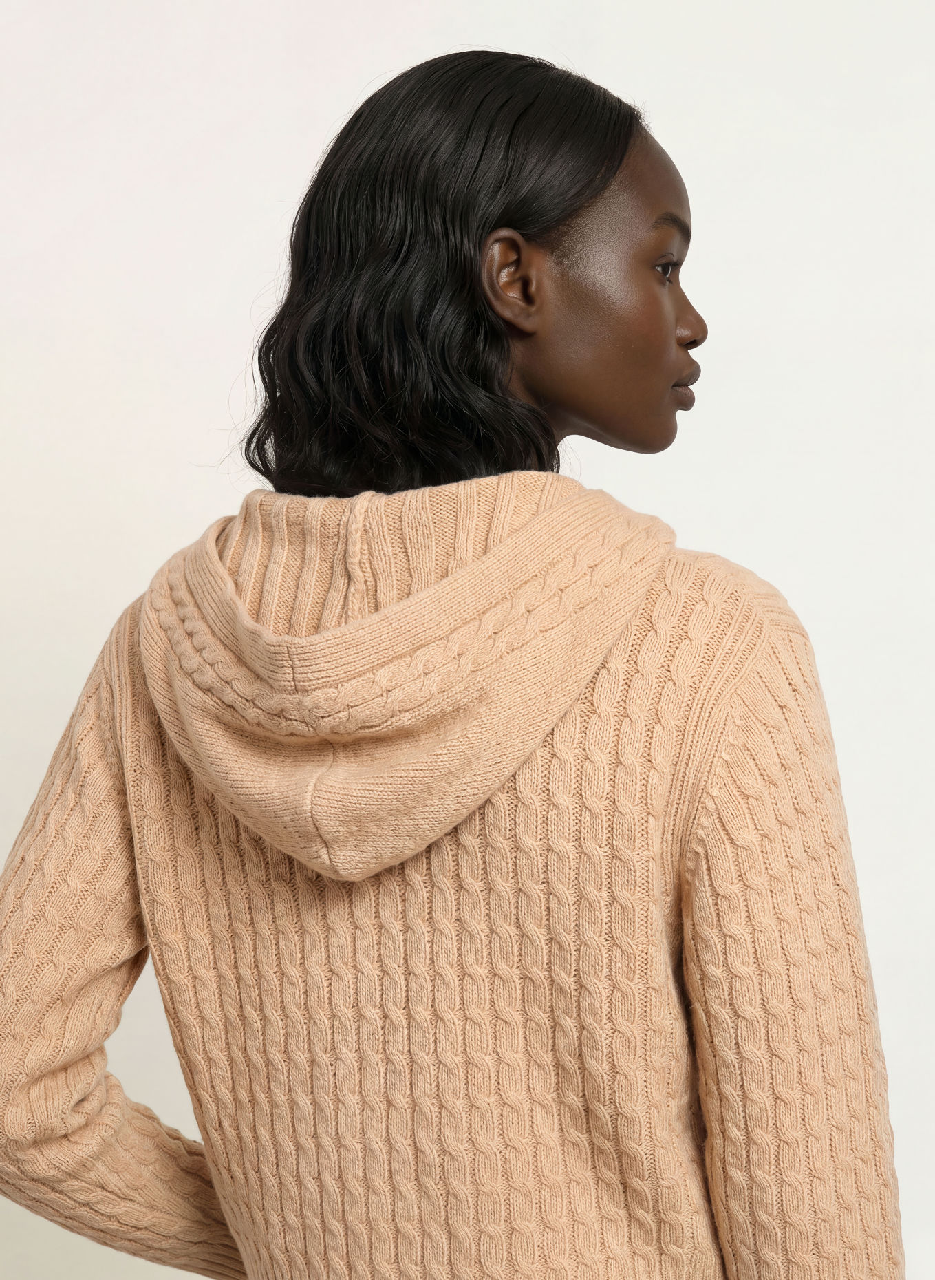 maje Strickjacke: BEIGE / GOLD
