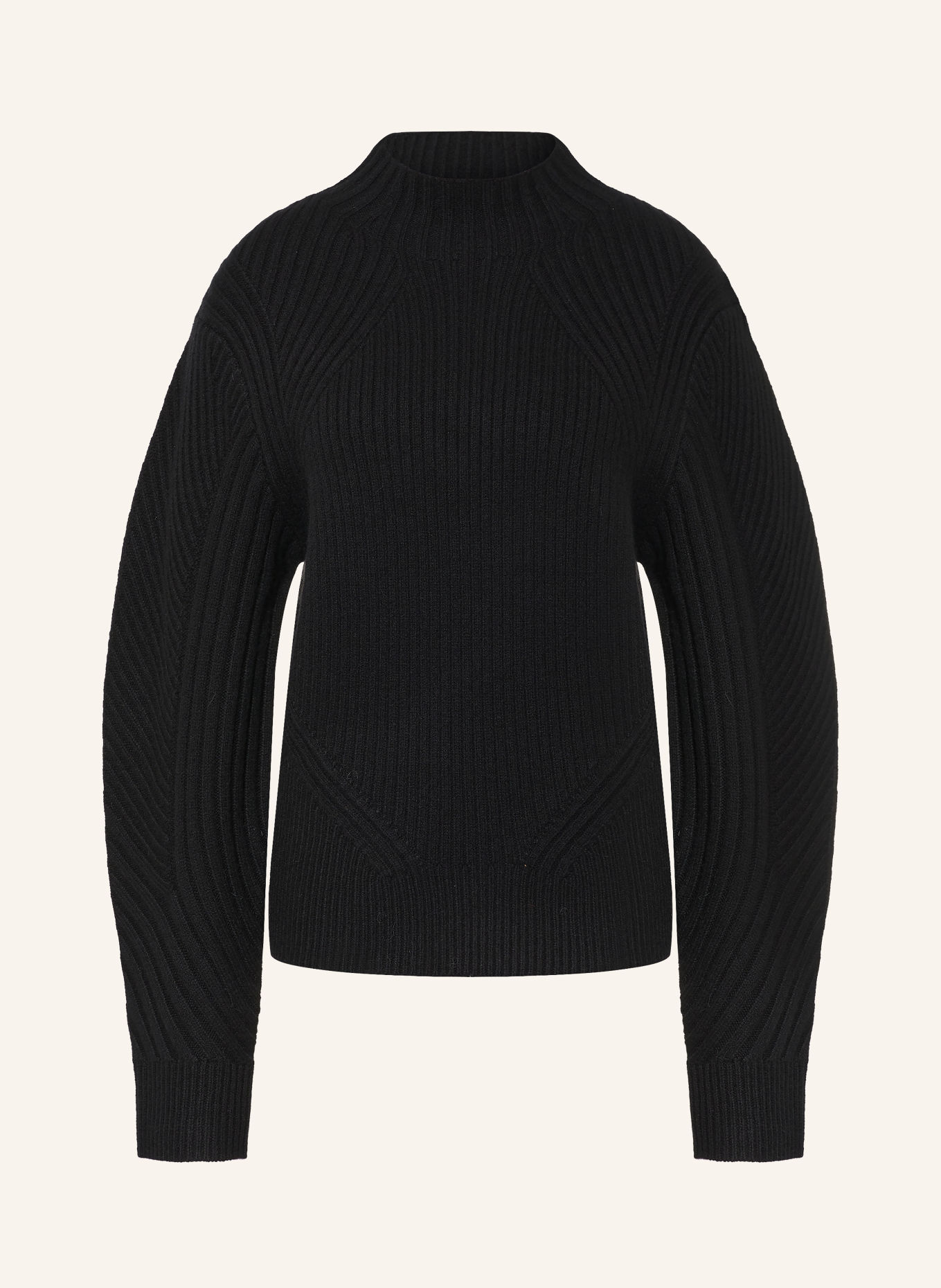 ALLSAINTS SADIE Sweater: BLACK