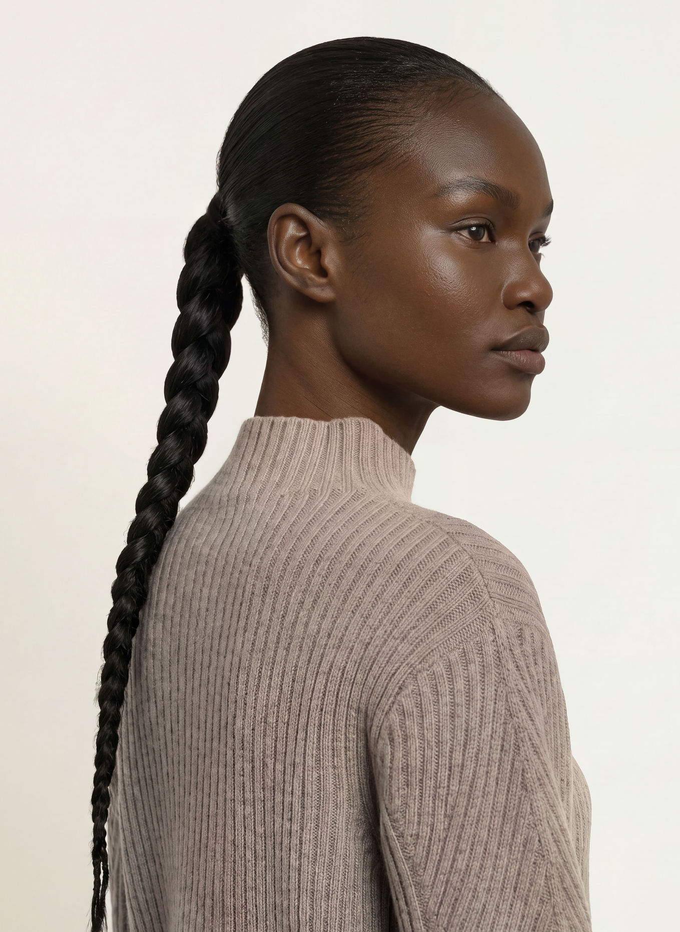 ALLSAINTS SADIE Sweater: TAUPE