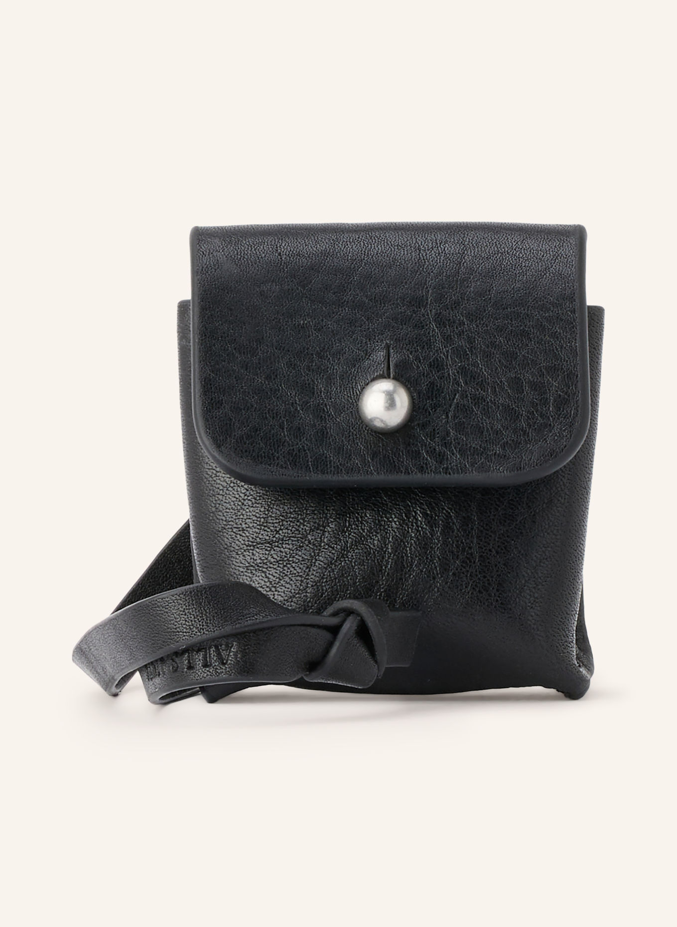 ALLSAINTS Micro Bag STUD MINI CASE: SCHWARZ