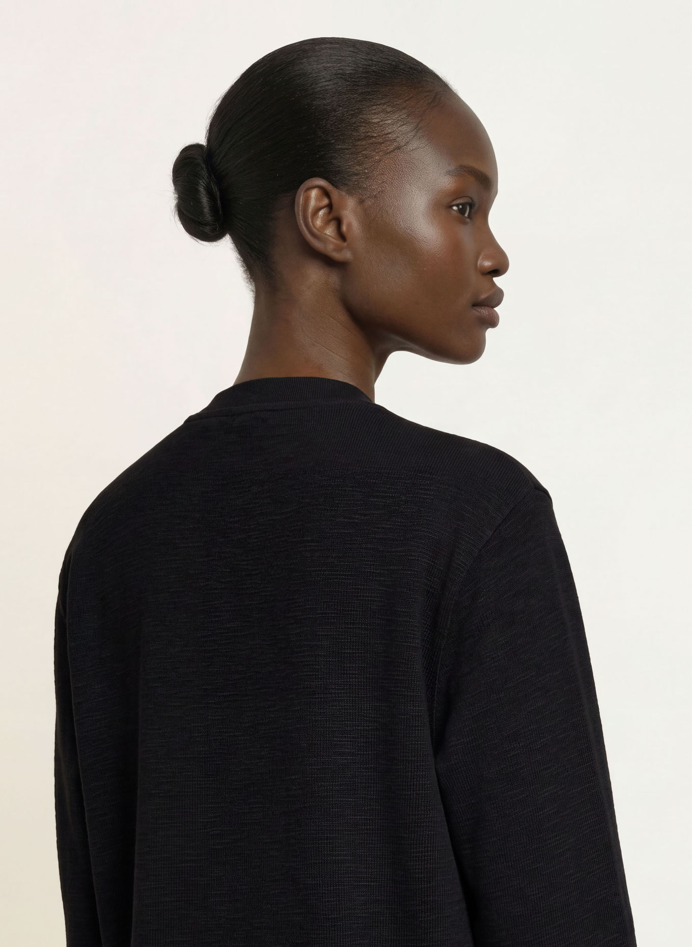 ALLSAINTS ABEL Long-sleeve shirt: BLACK