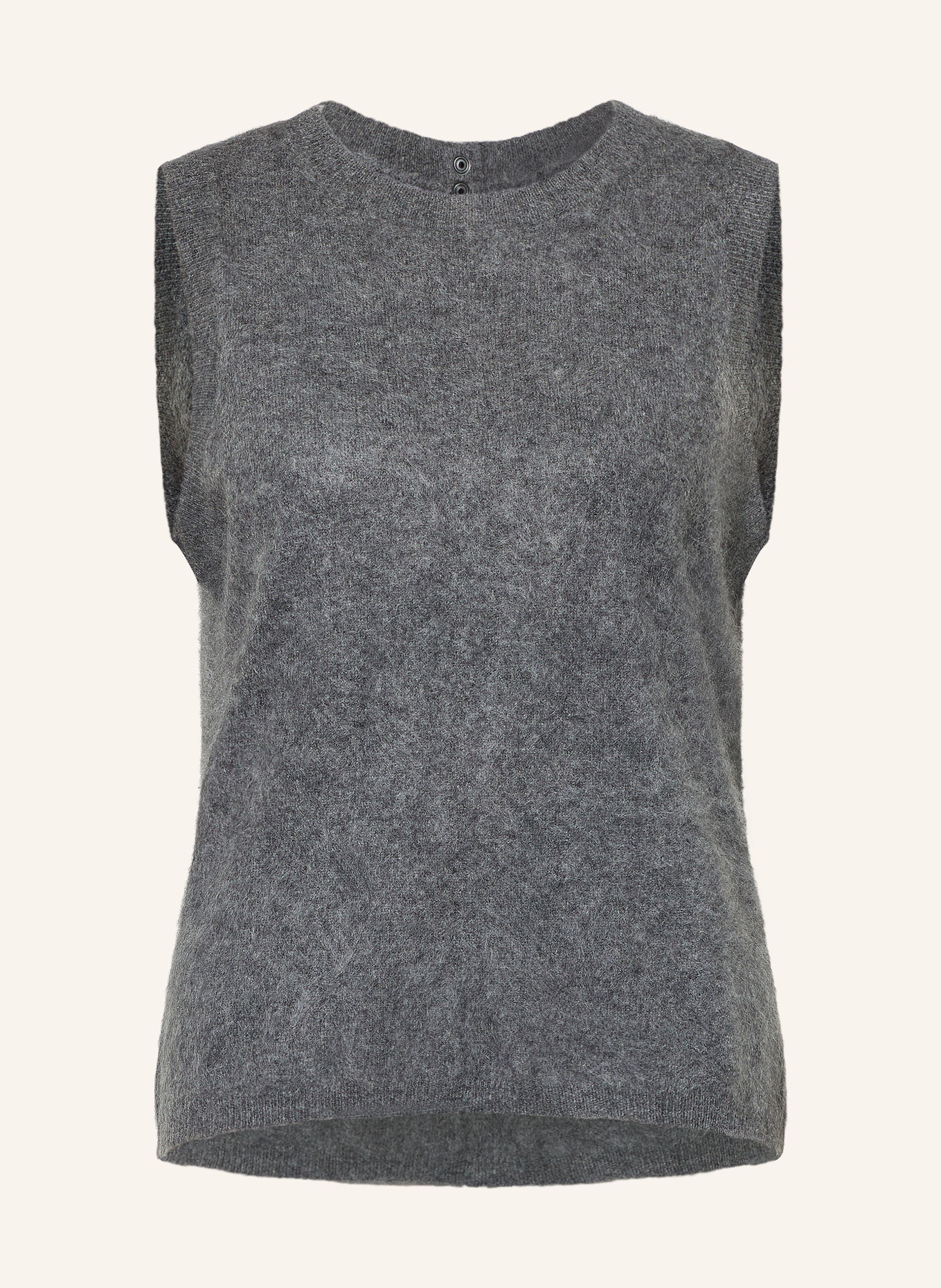ALLSAINTS ADA Cashmere Knit Vest: GRAY