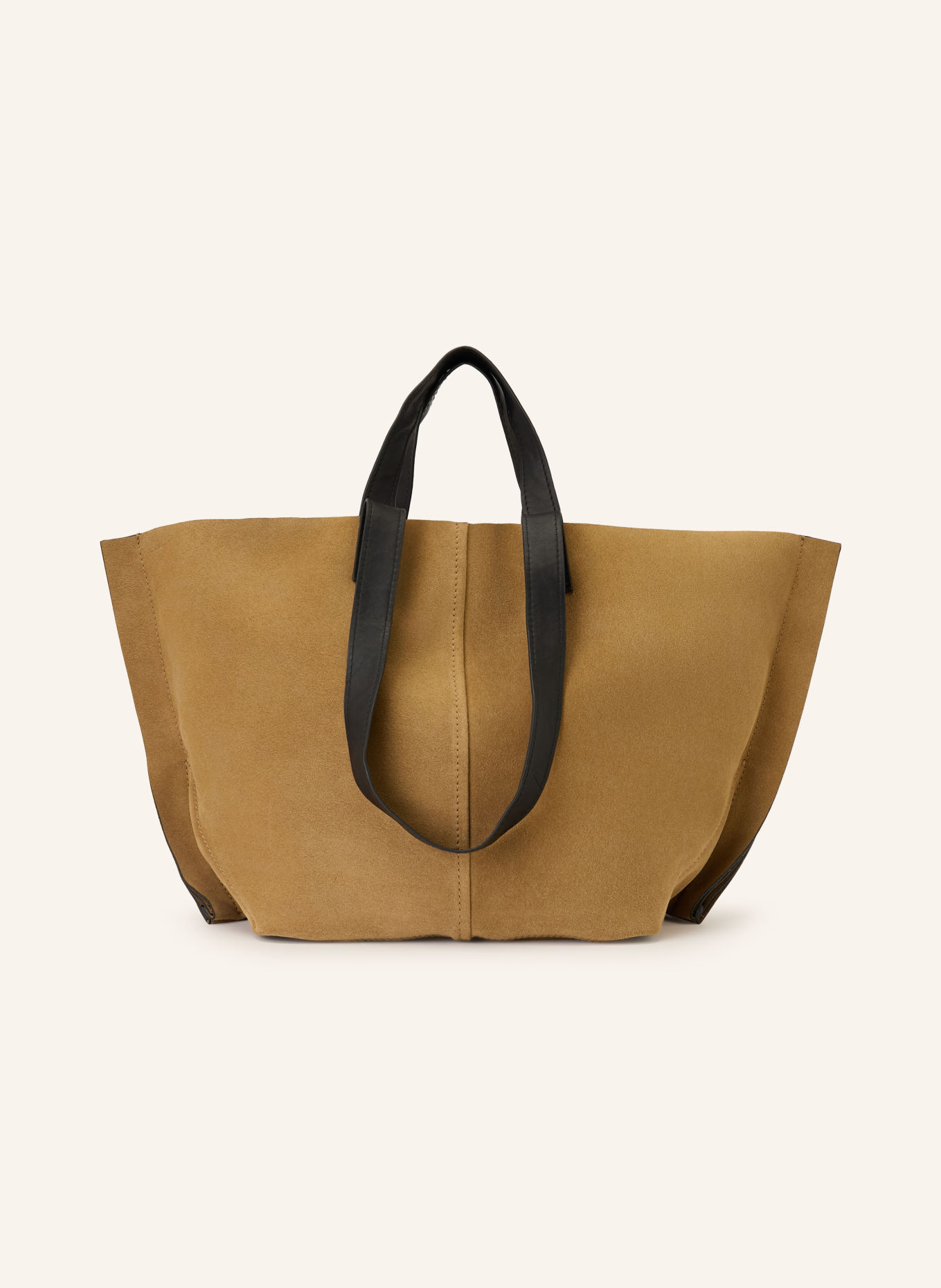 ALLSAINTS Shopper LUTECE: HELLBRAUN / SCHWARZ