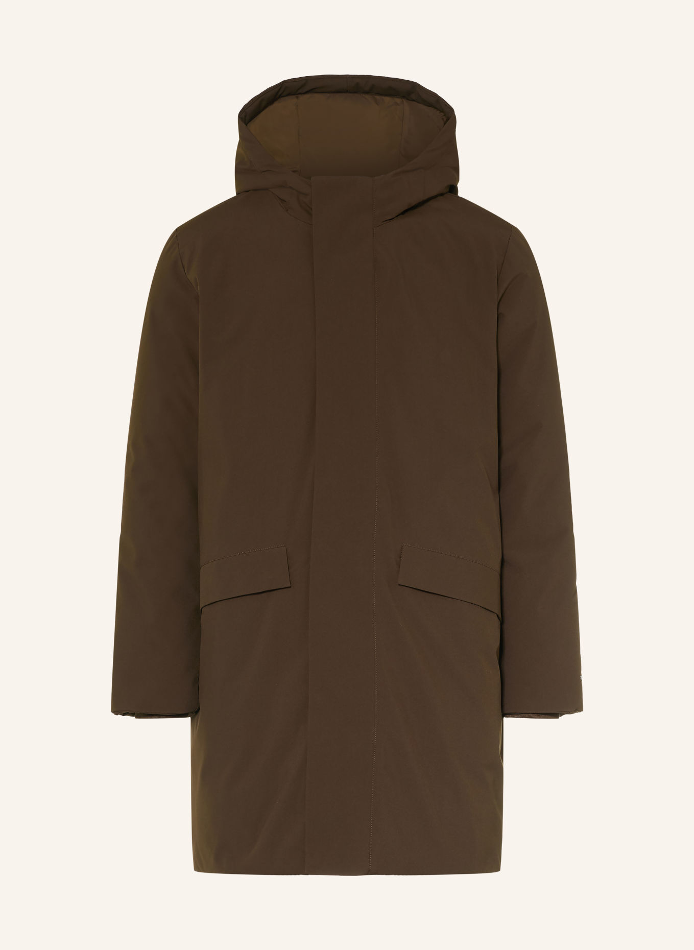 SANDRO Parka: DUNKELBRAUN